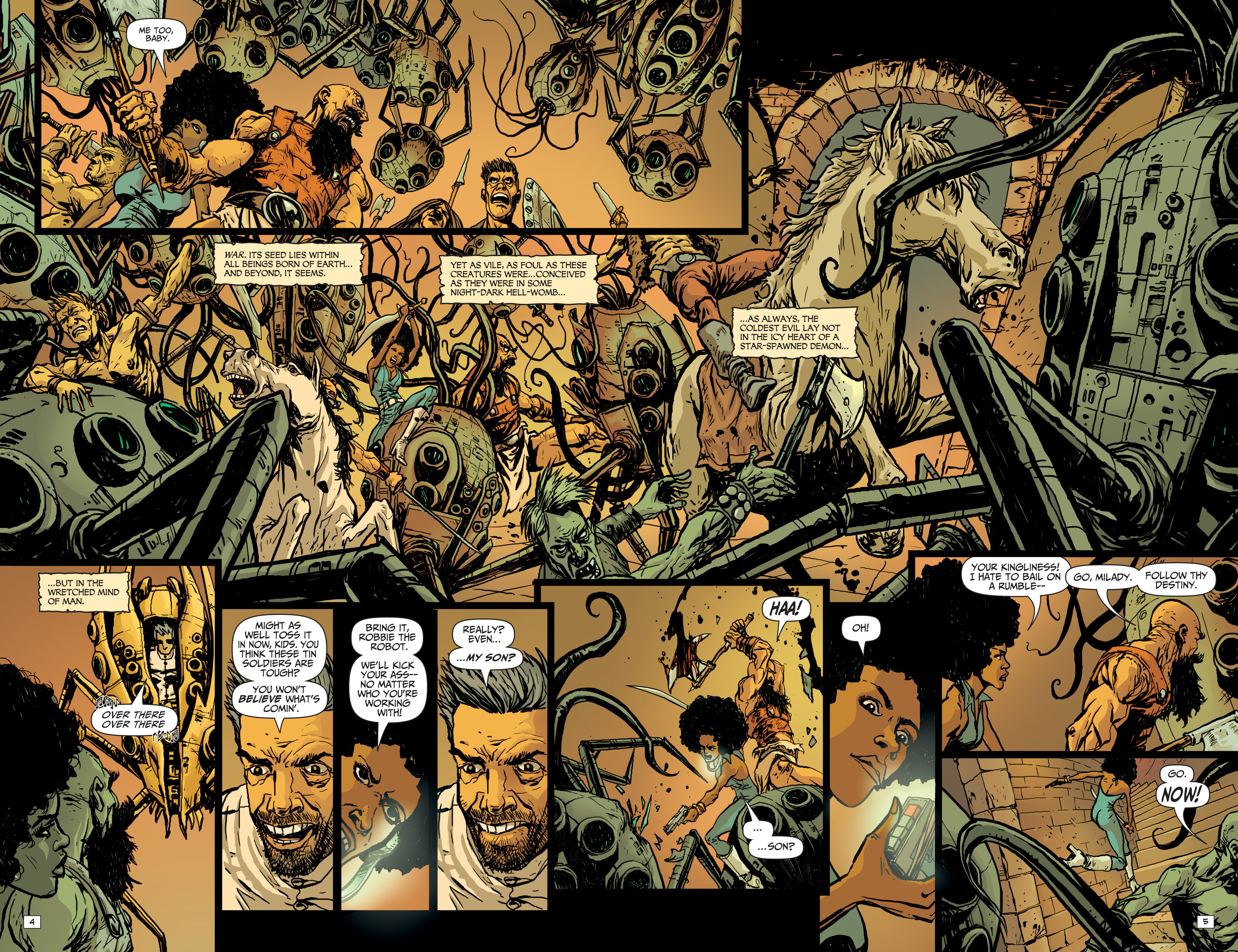 Read online Bronze Age Boogie comic -  Issue #5 - 5