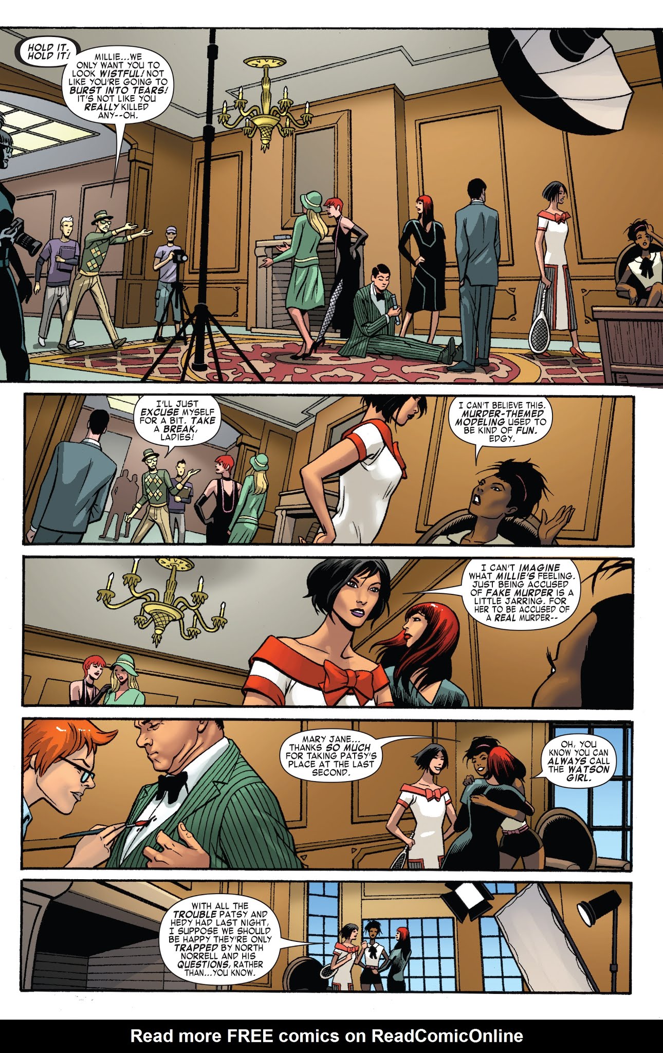 Read online Models, Inc. comic -  Issue #3 - 5