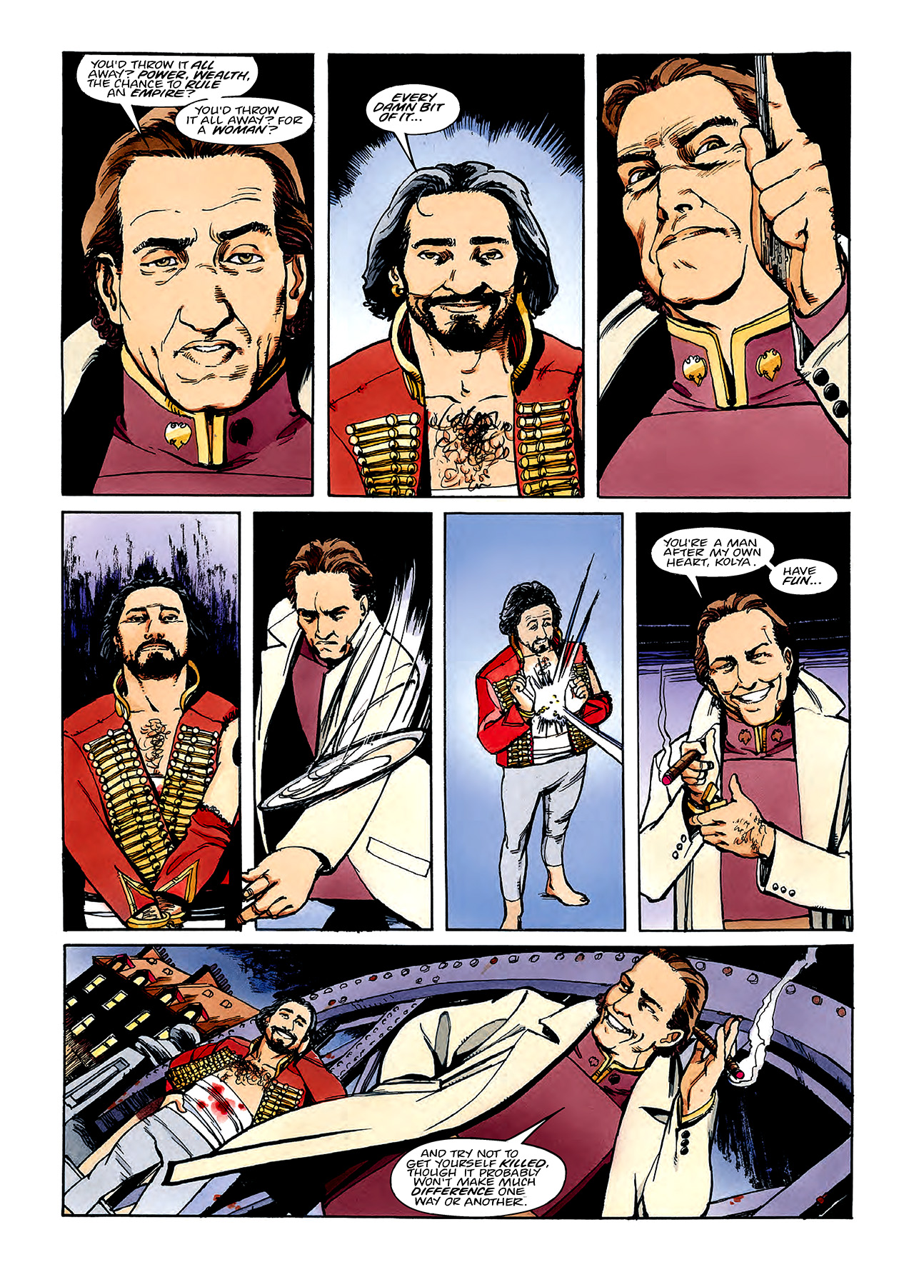 Read online Nikolai Dante comic -  Issue # TPB 3 - 96