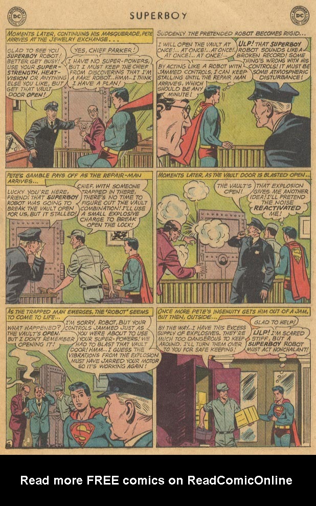 Read online Superboy (1949) comic -  Issue #100 - 22