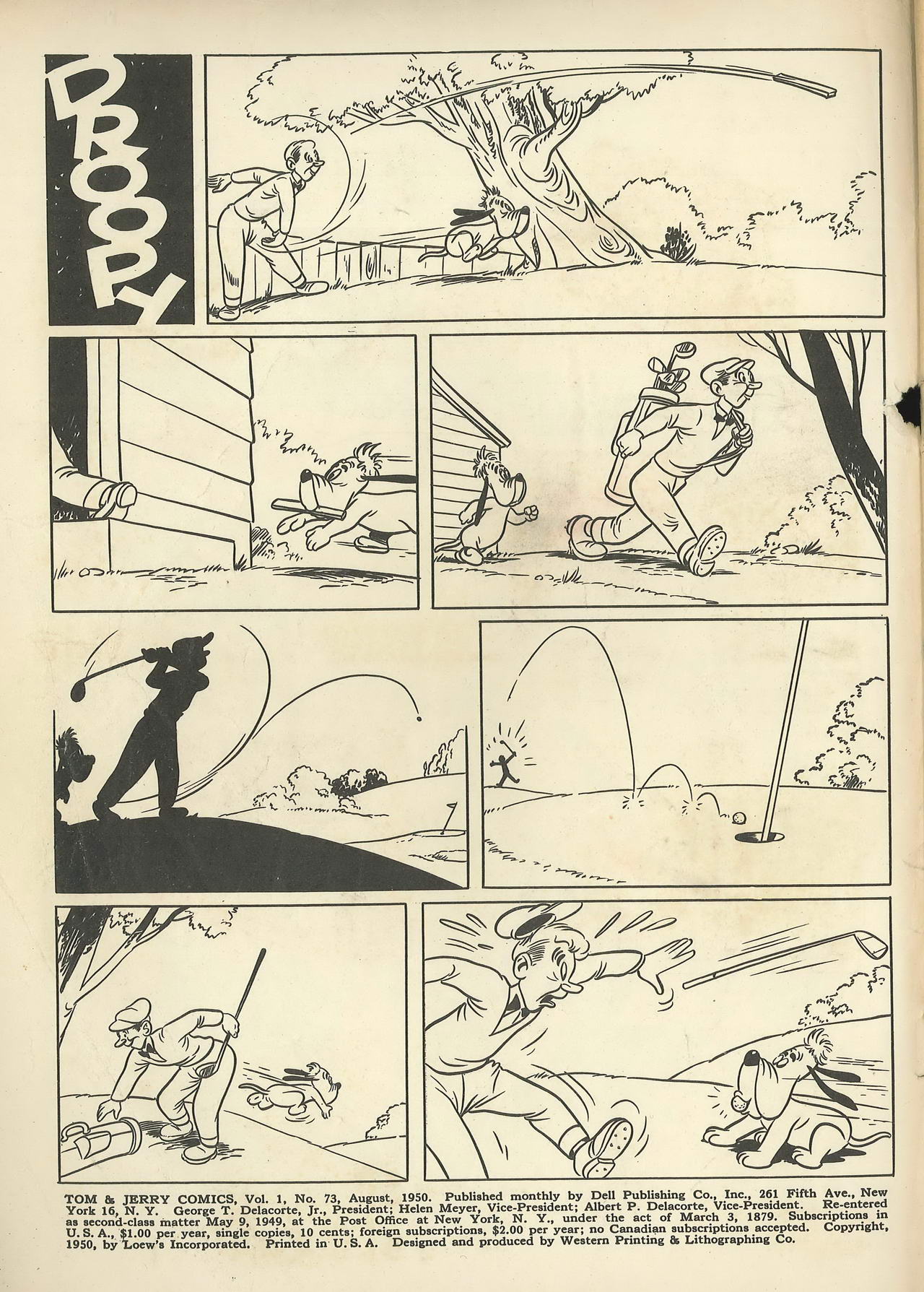 Read online Tom & Jerry Comics comic -  Issue #73 - 2