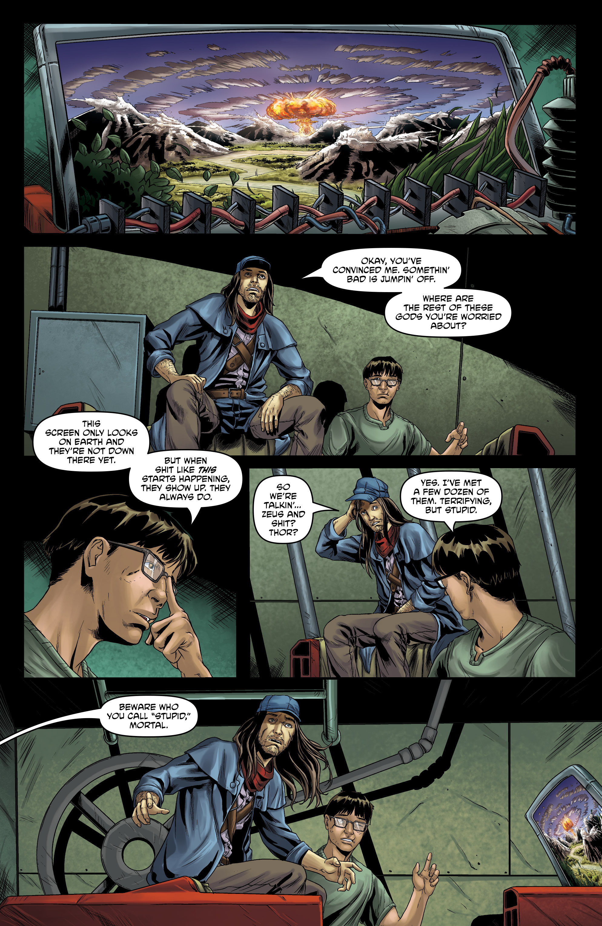 Read online God Is Dead comic -  Issue #32 - 17