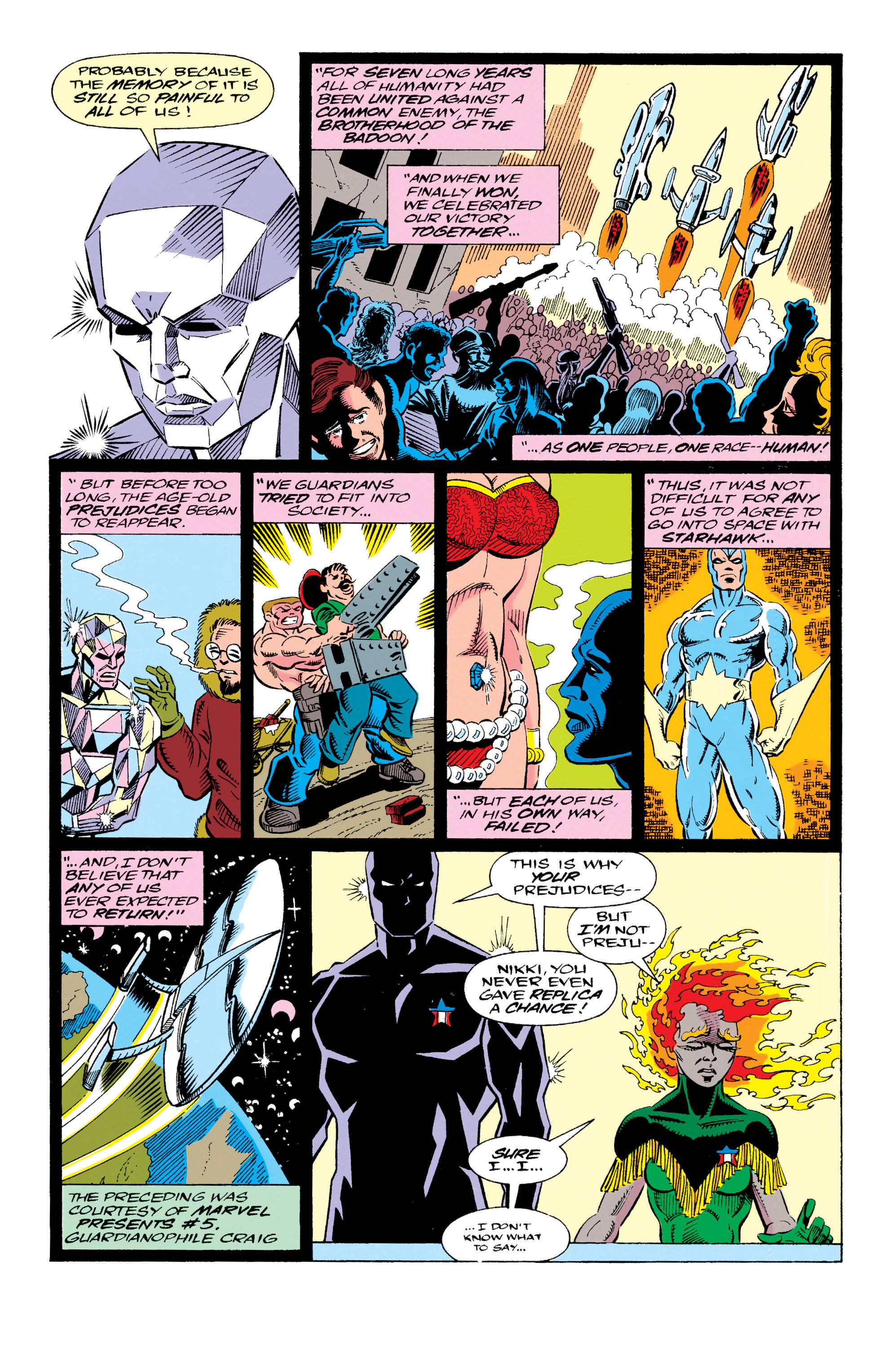 Read online Guardians of the Galaxy (1990) comic -  Issue # _TPB Guardians of the Galaxy by Jim Valentino 2 (Part 3) - 22