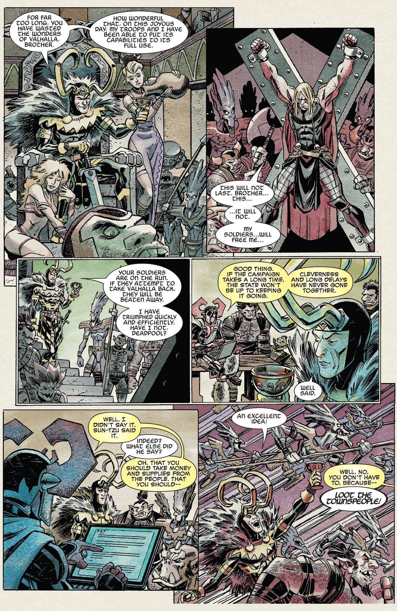 Read online Deadpool's Art of War comic -  Issue #2 - 4