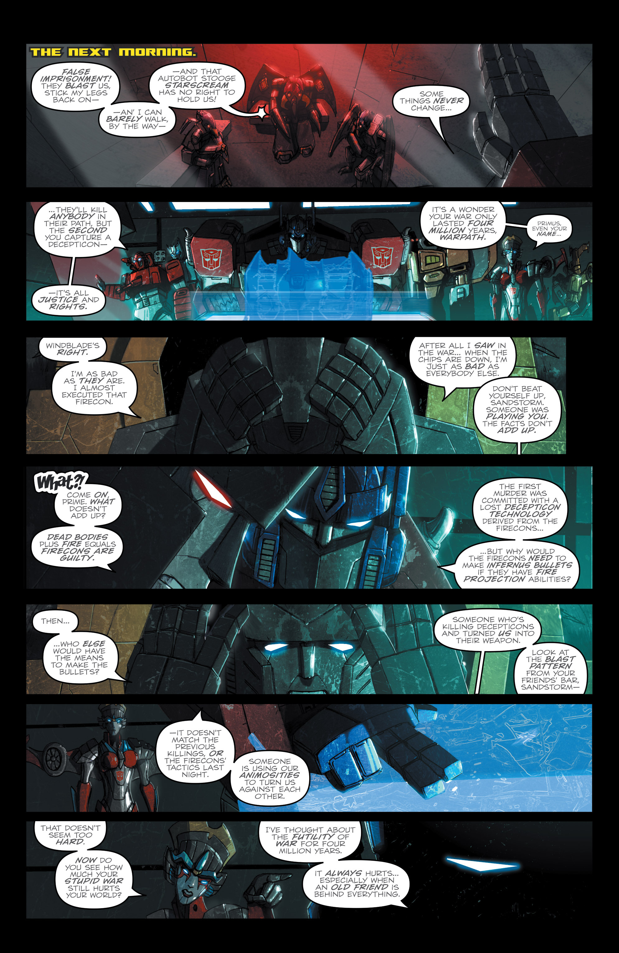 Read online The Transformers: Punishment comic -  Issue # Full - 31