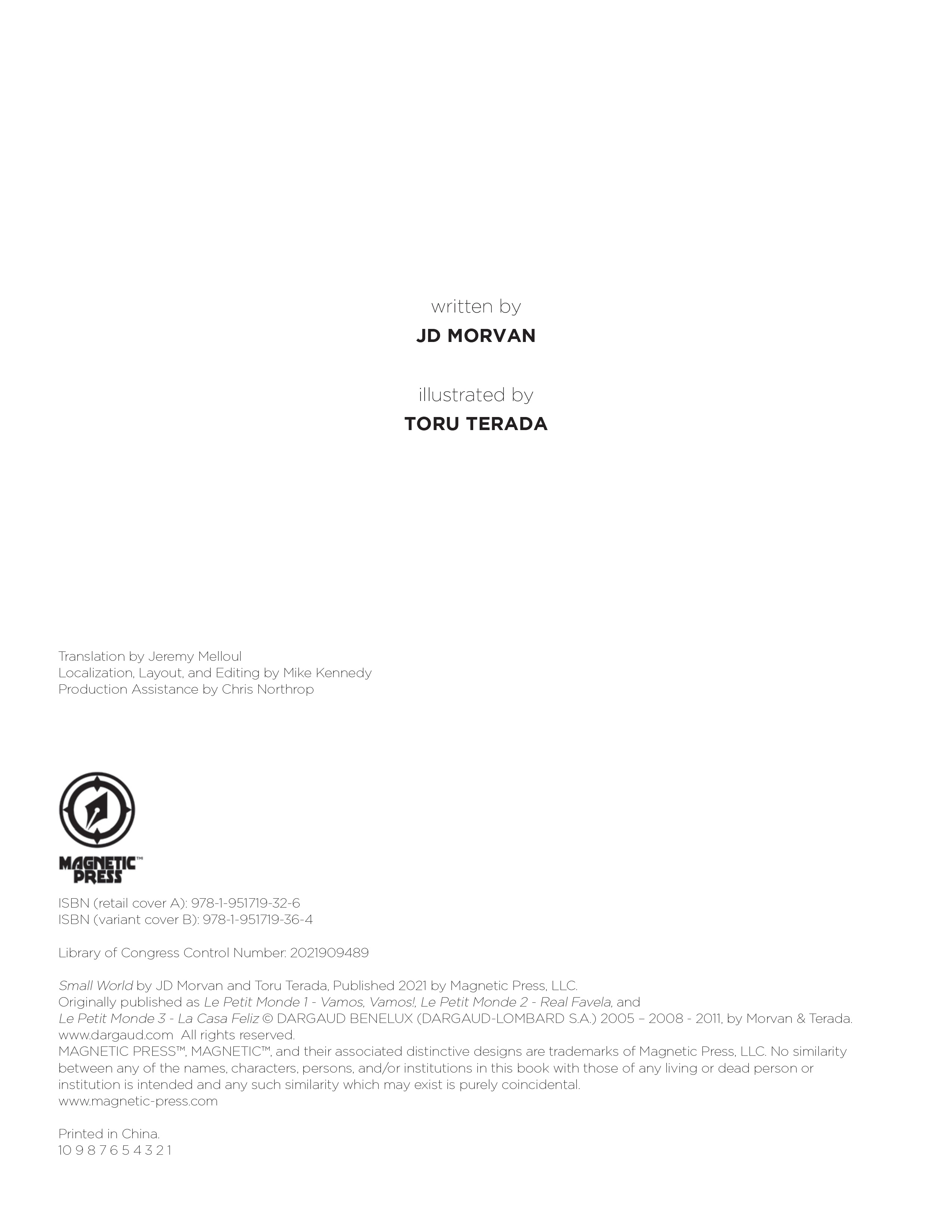 Read online Small World comic -  Issue #1 - 3