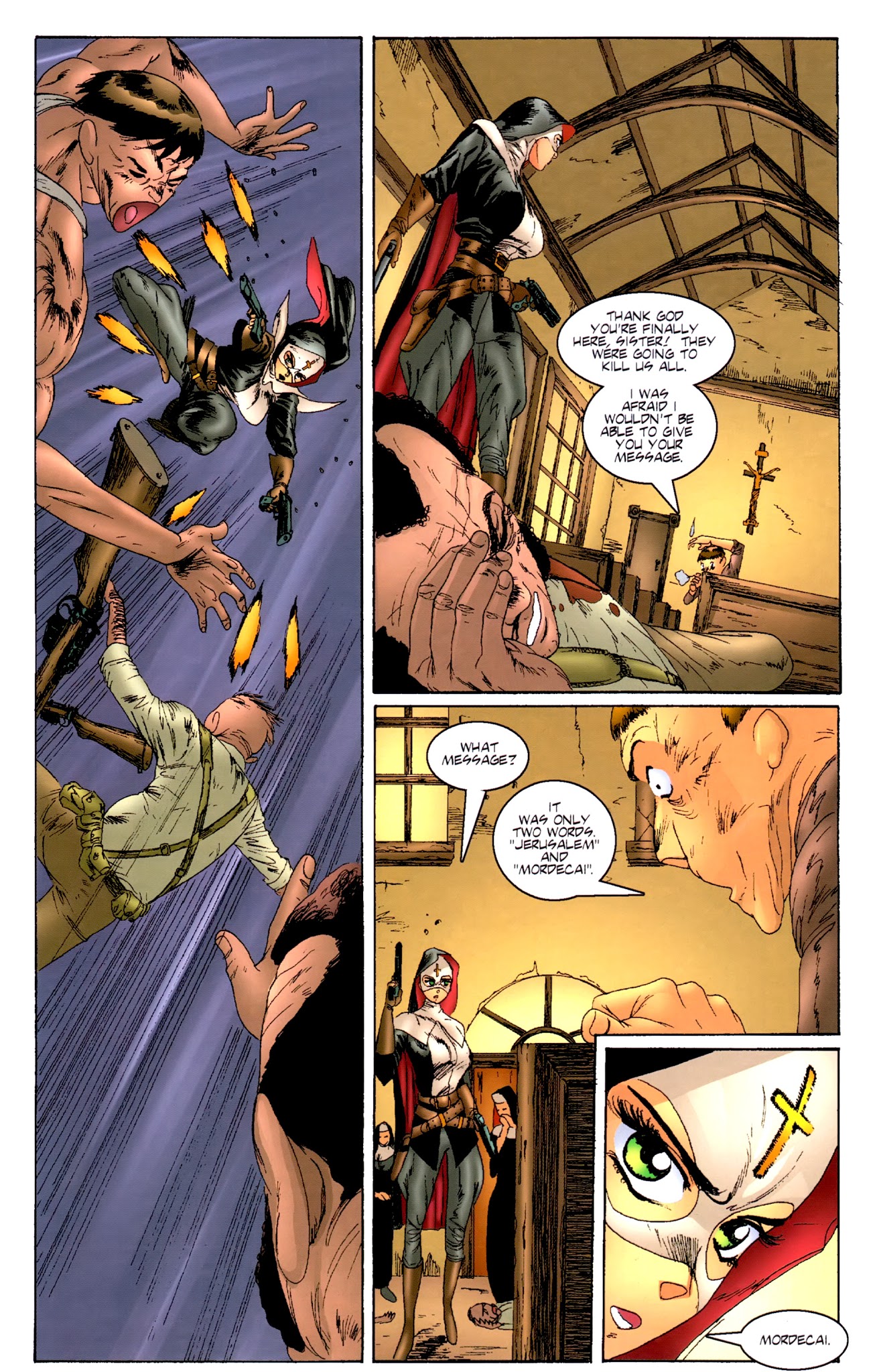 Read online Warrior Nun Areala (1999) comic -  Issue #5 - 8