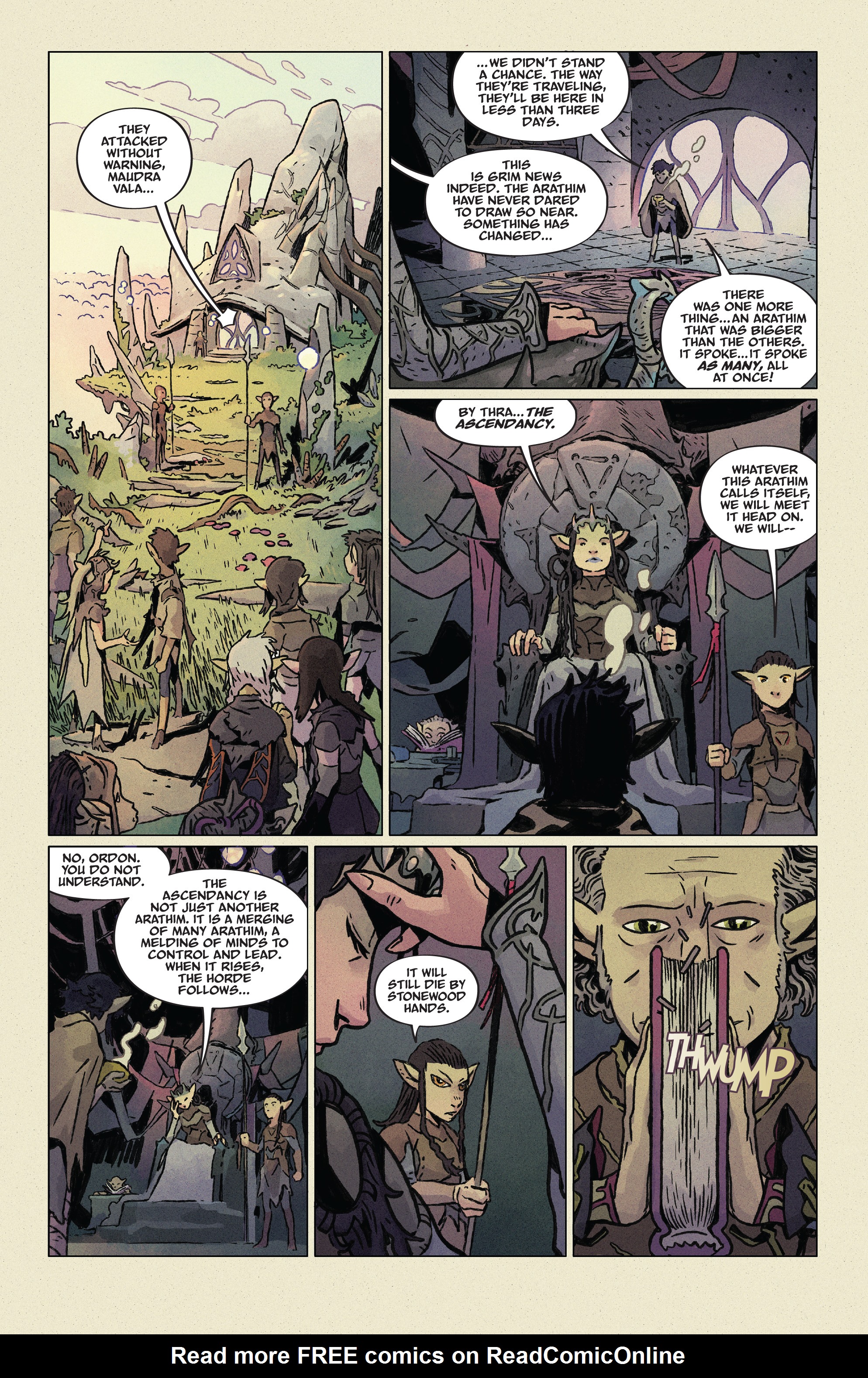 Read online Jim Henson's The Dark Crystal: Age of Resistance comic -  Issue #1 - 10