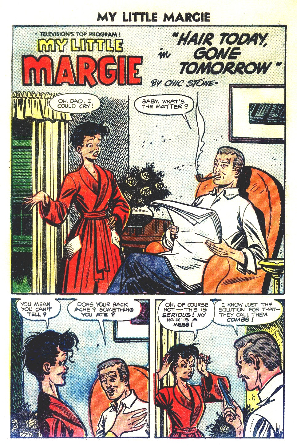Read online My Little Margie (1954) comic -  Issue #8 - 10