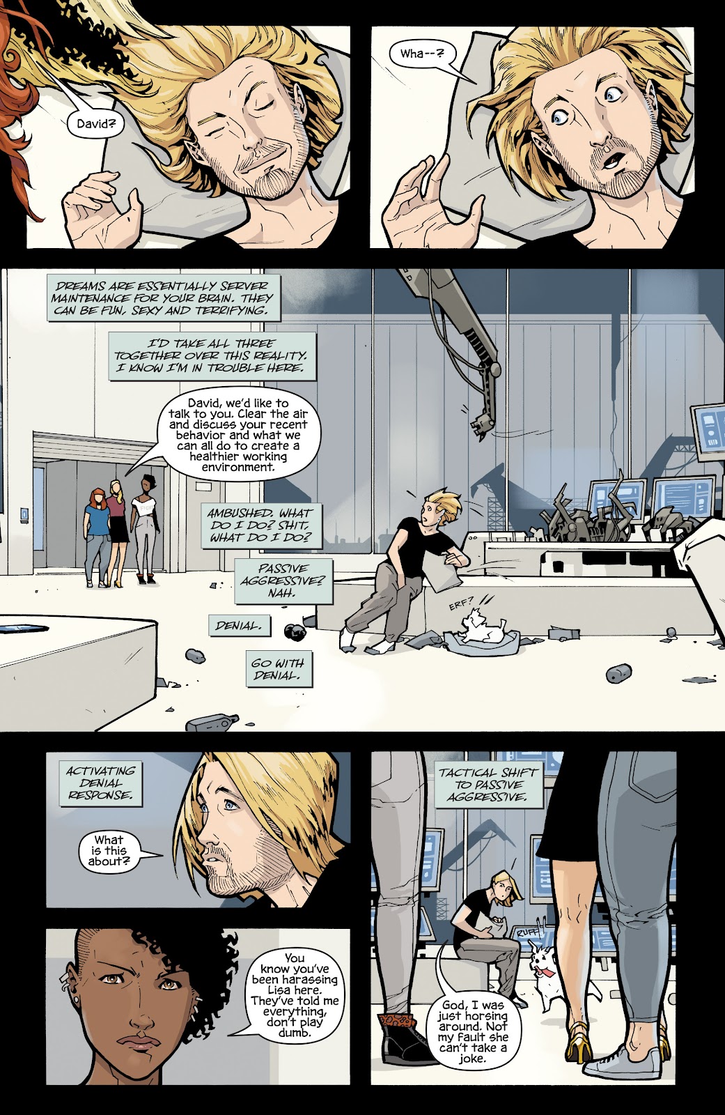 Think Tank: Creative Destruction issue 3 - Page 8