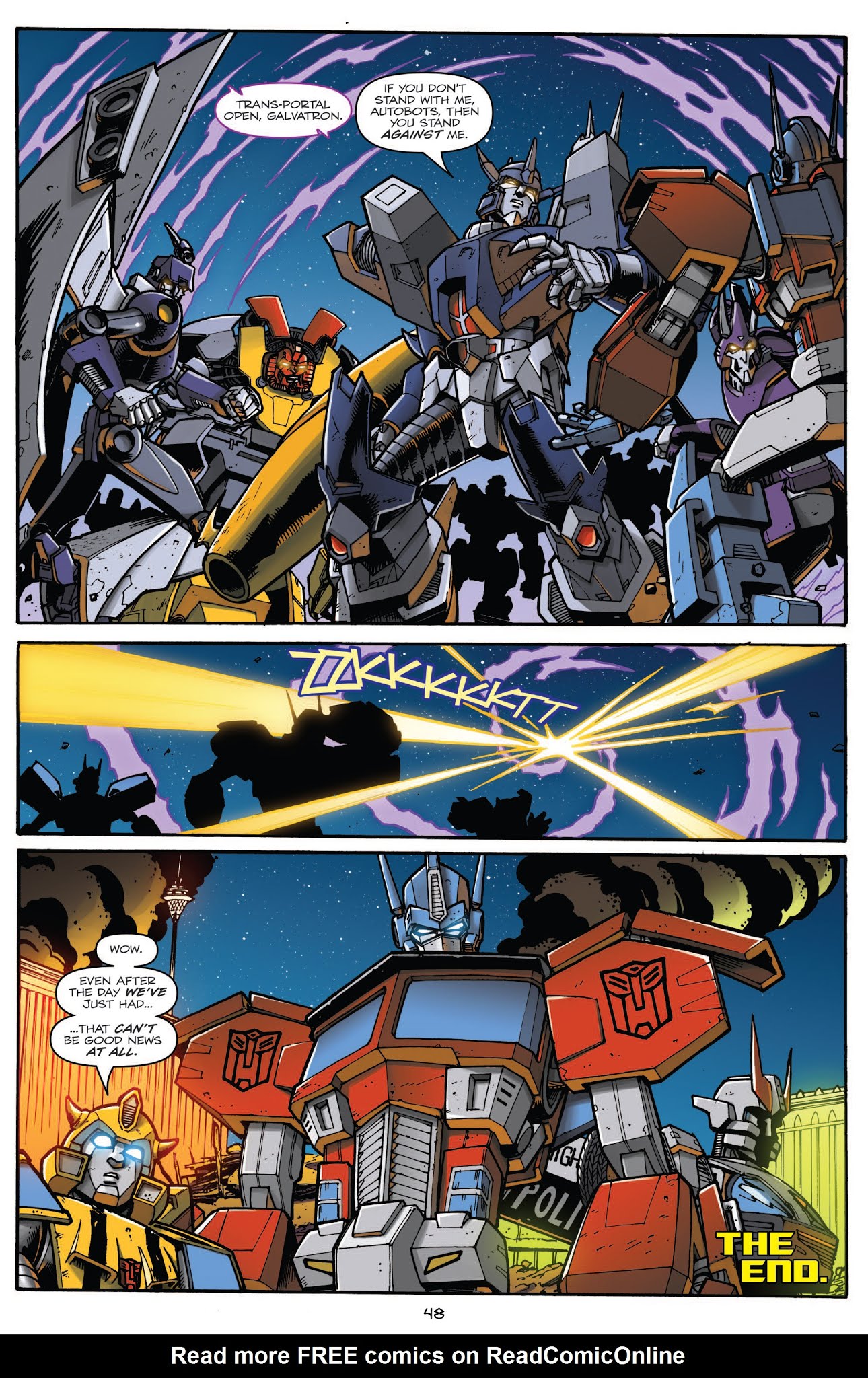 Read online Transformers: The IDW Collection comic -  Issue # TPB 7 (Part 1) - 48