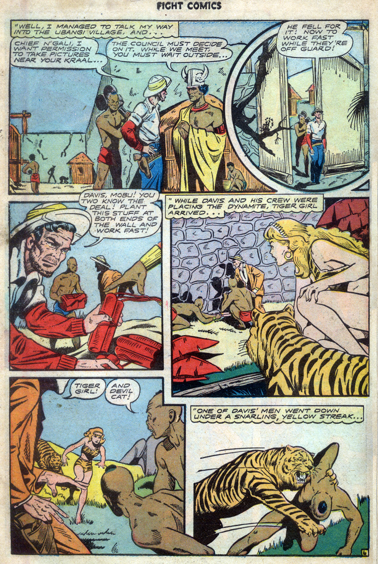 Read online Fight Comics comic -  Issue #45 - 46