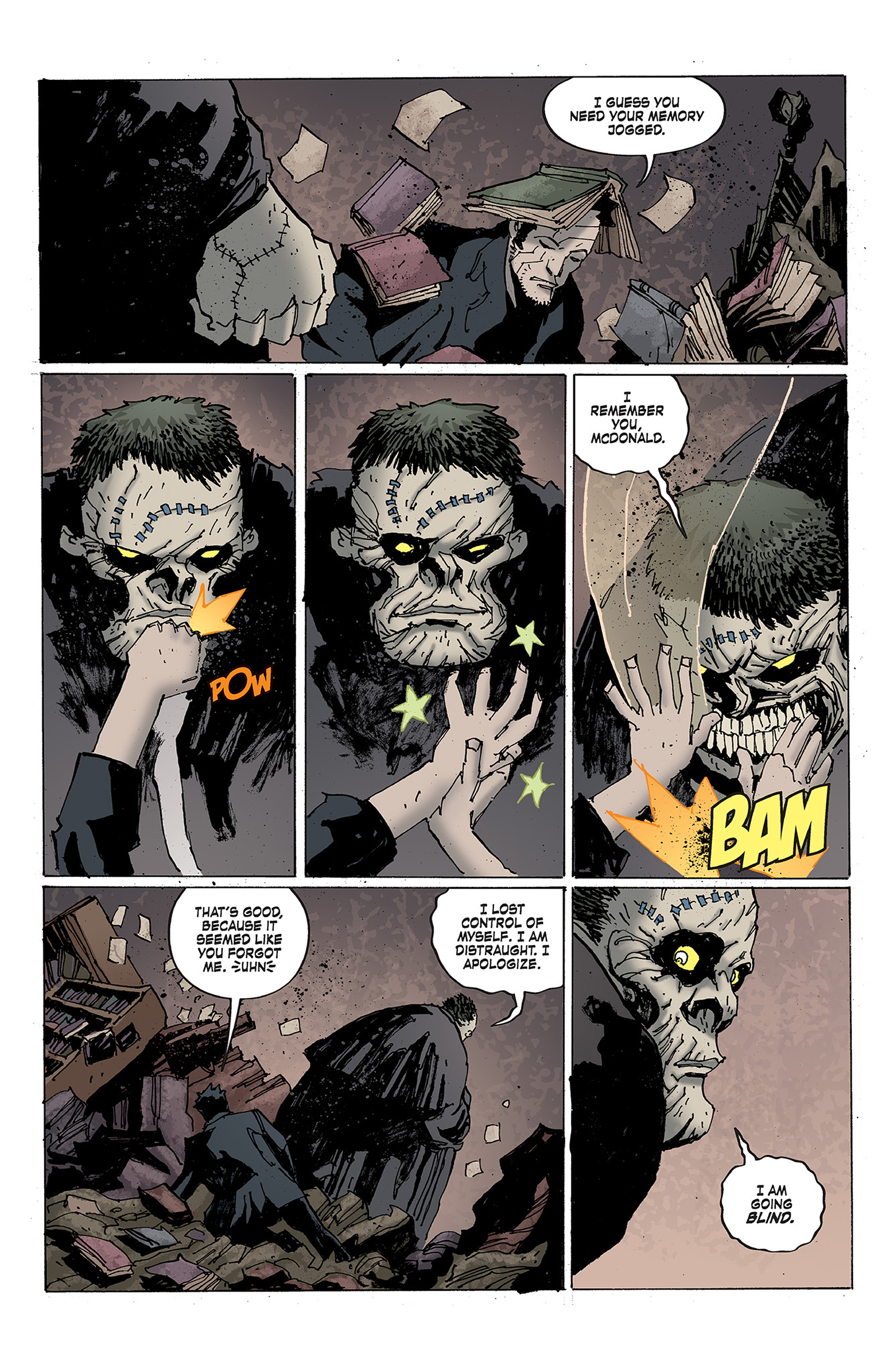 Read online Criminal Macabre: The Eyes of Frankenstein comic -  Issue #1 - 22