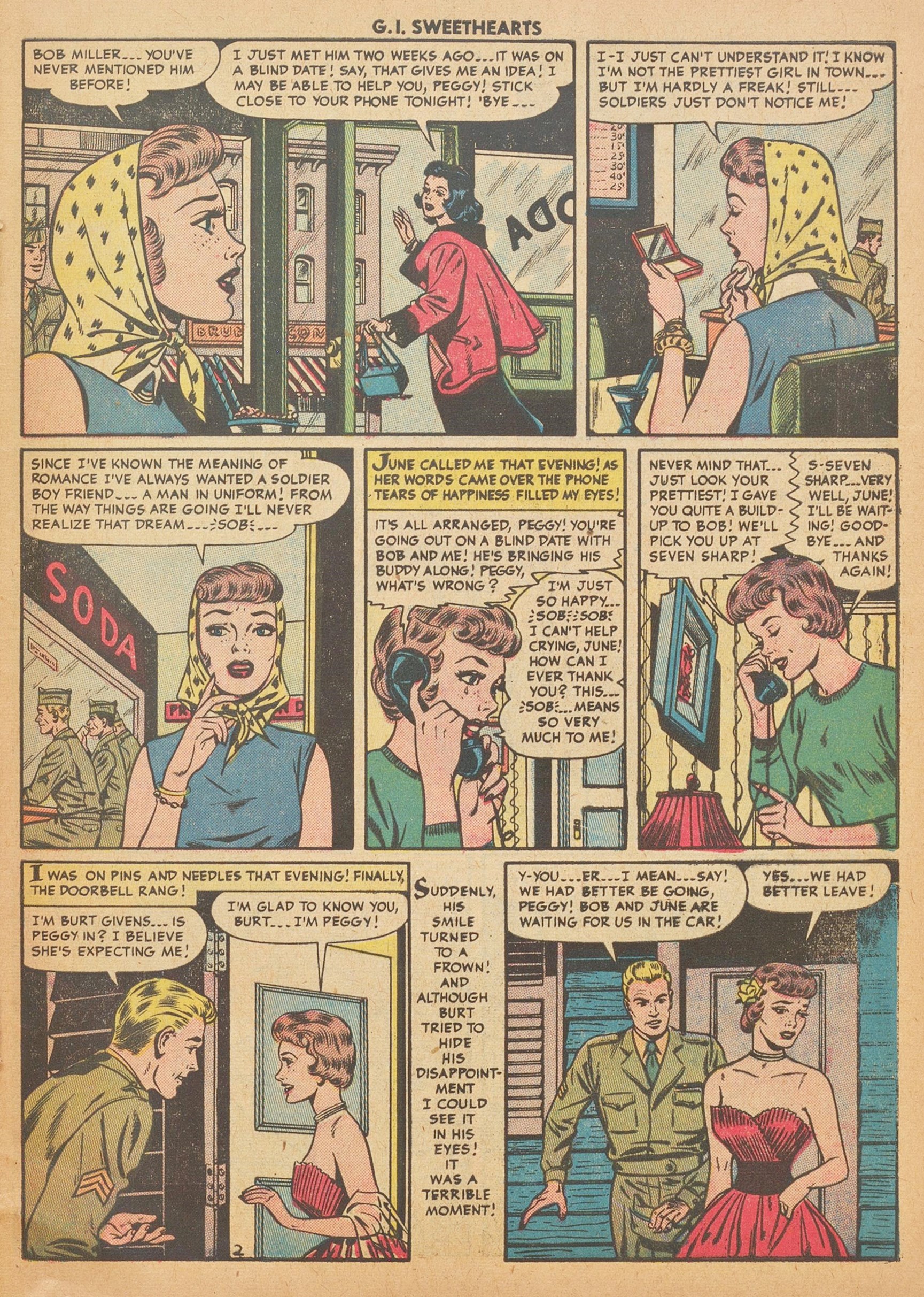 Read online G.I. Sweethearts comic -  Issue #44 - 29