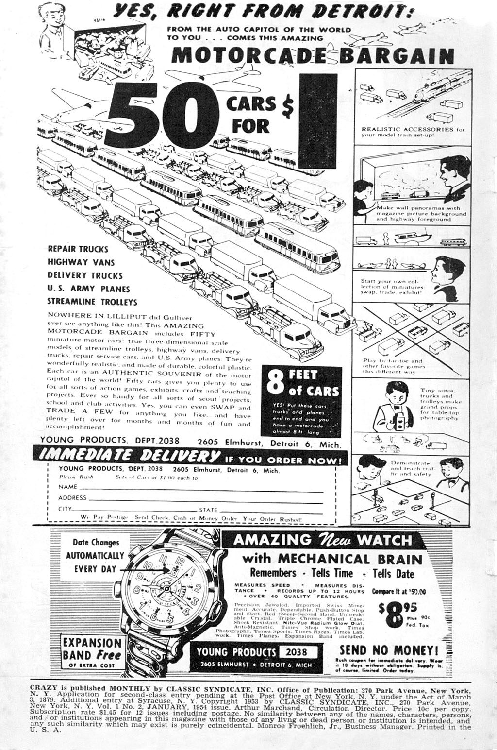 Read online Crazy (1953) comic -  Issue #2 - 2