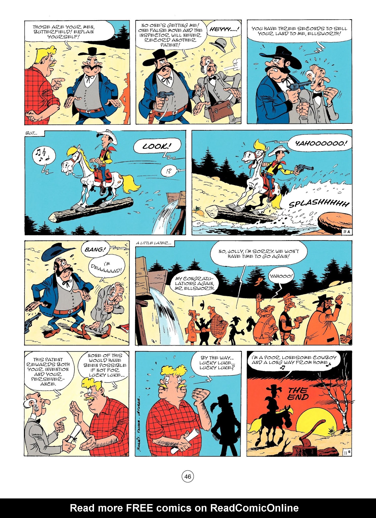 Read online A Lucky Luke Adventure comic -  Issue #62 - 48