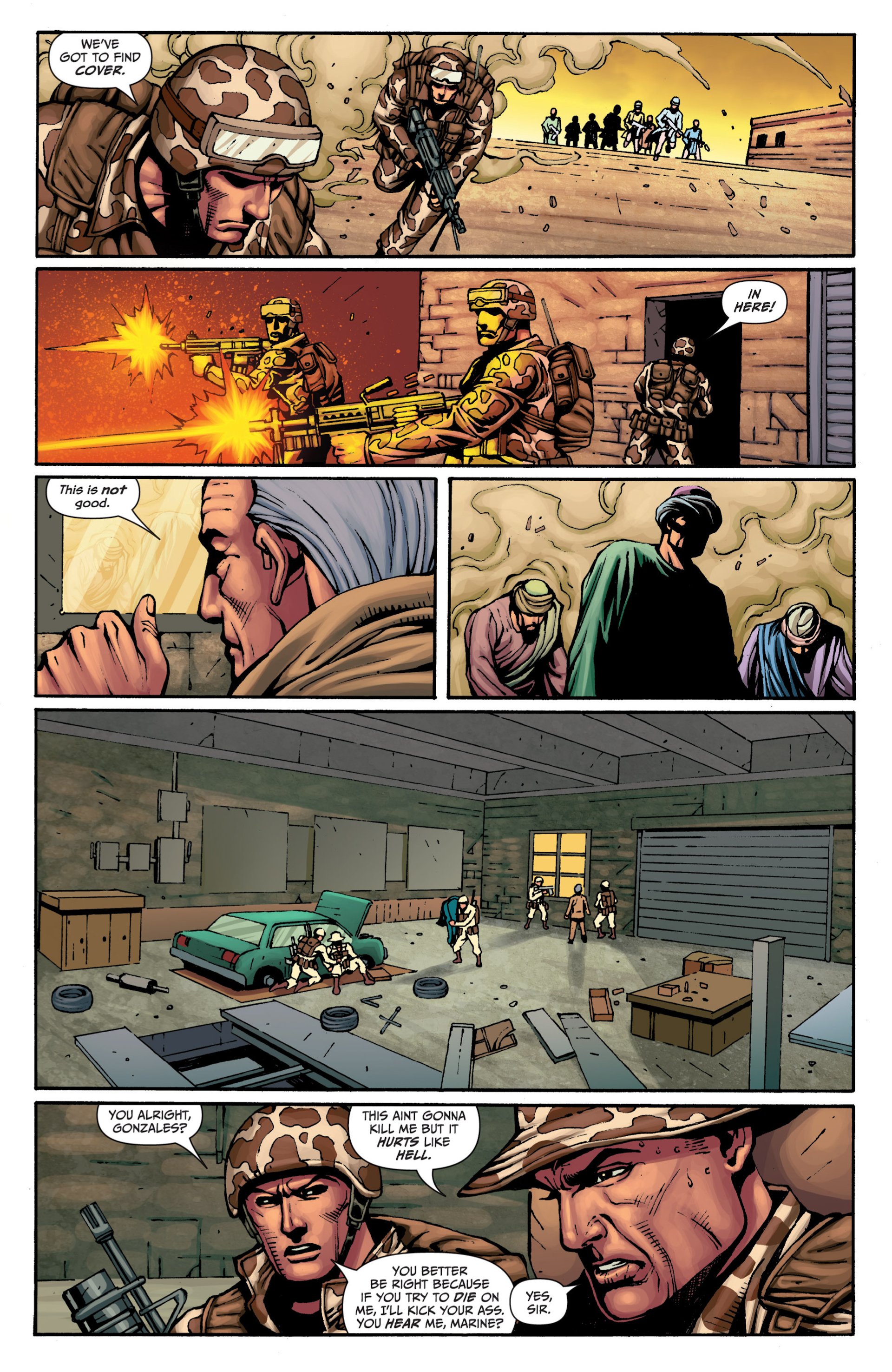 Read online Grimm Fairy Tales presents Wounded Warriors Special comic -  Issue # Full - 22