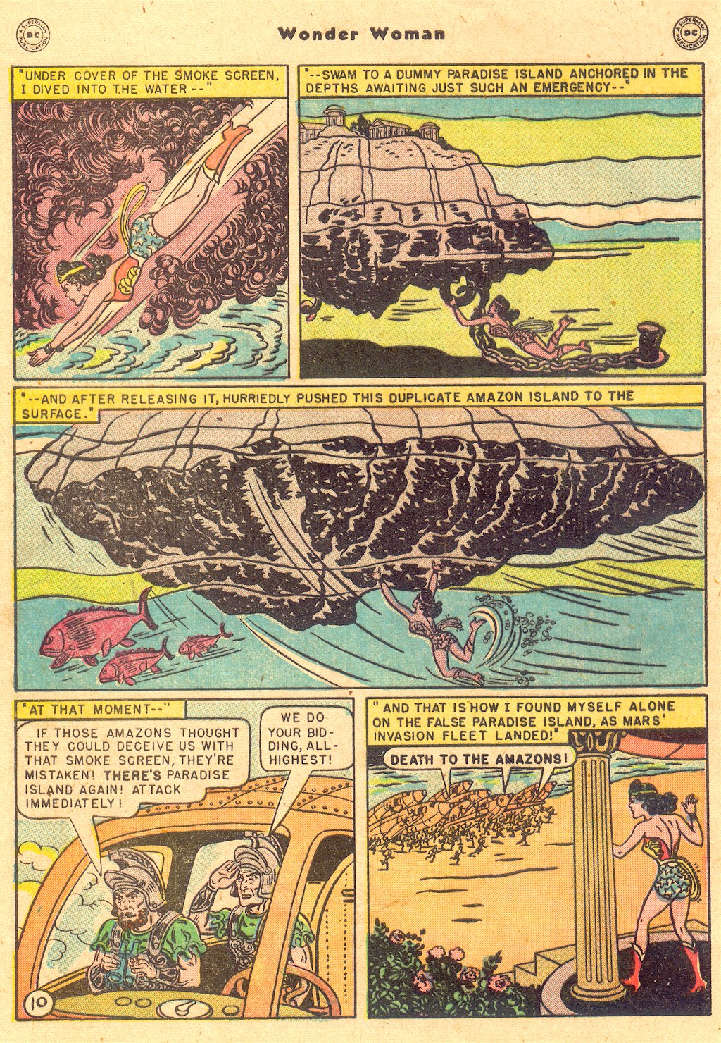 Read online Wonder Woman (1942) comic -  Issue #36 - 12