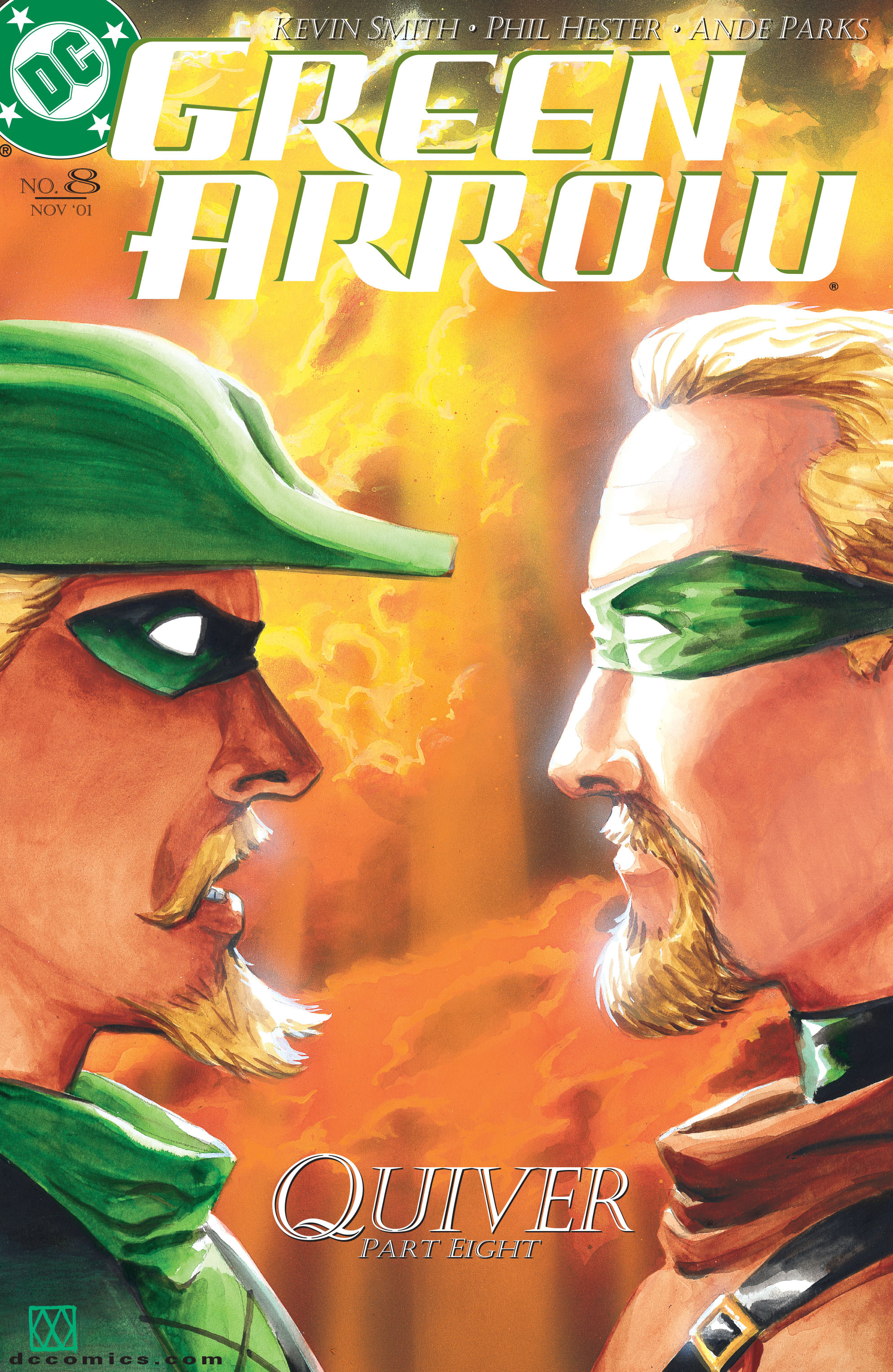 Read online Green Arrow (2001) comic -  Issue #8 - 1