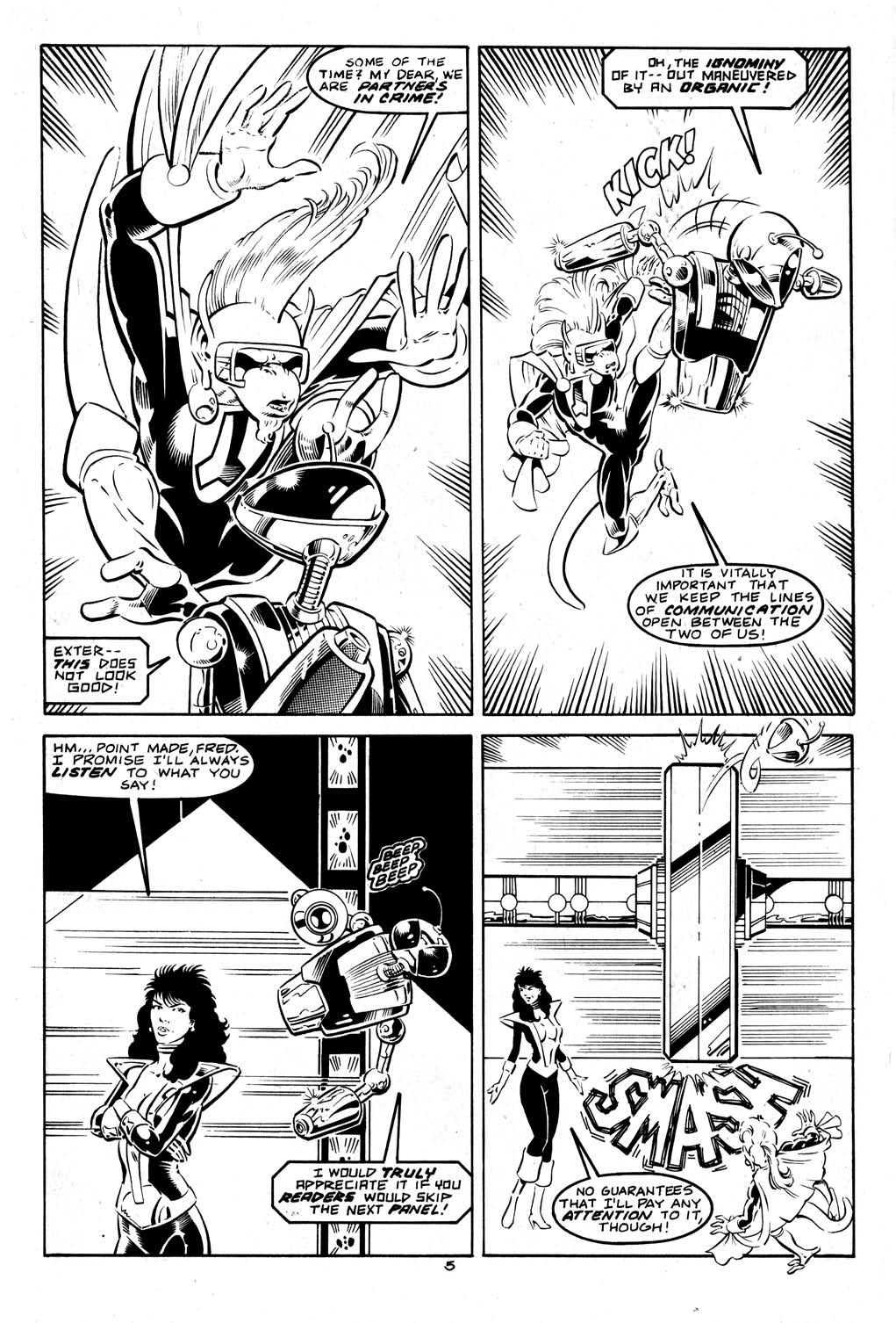 Read online Aristocratic Xtraterrestrial Time-Traveling Thieves comic -  Issue #10 - 7