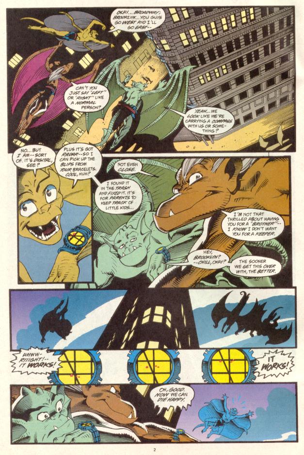 Read online Gargoyles (1995) comic -  Issue #2 - Always Darkest Before the Dawn - 3