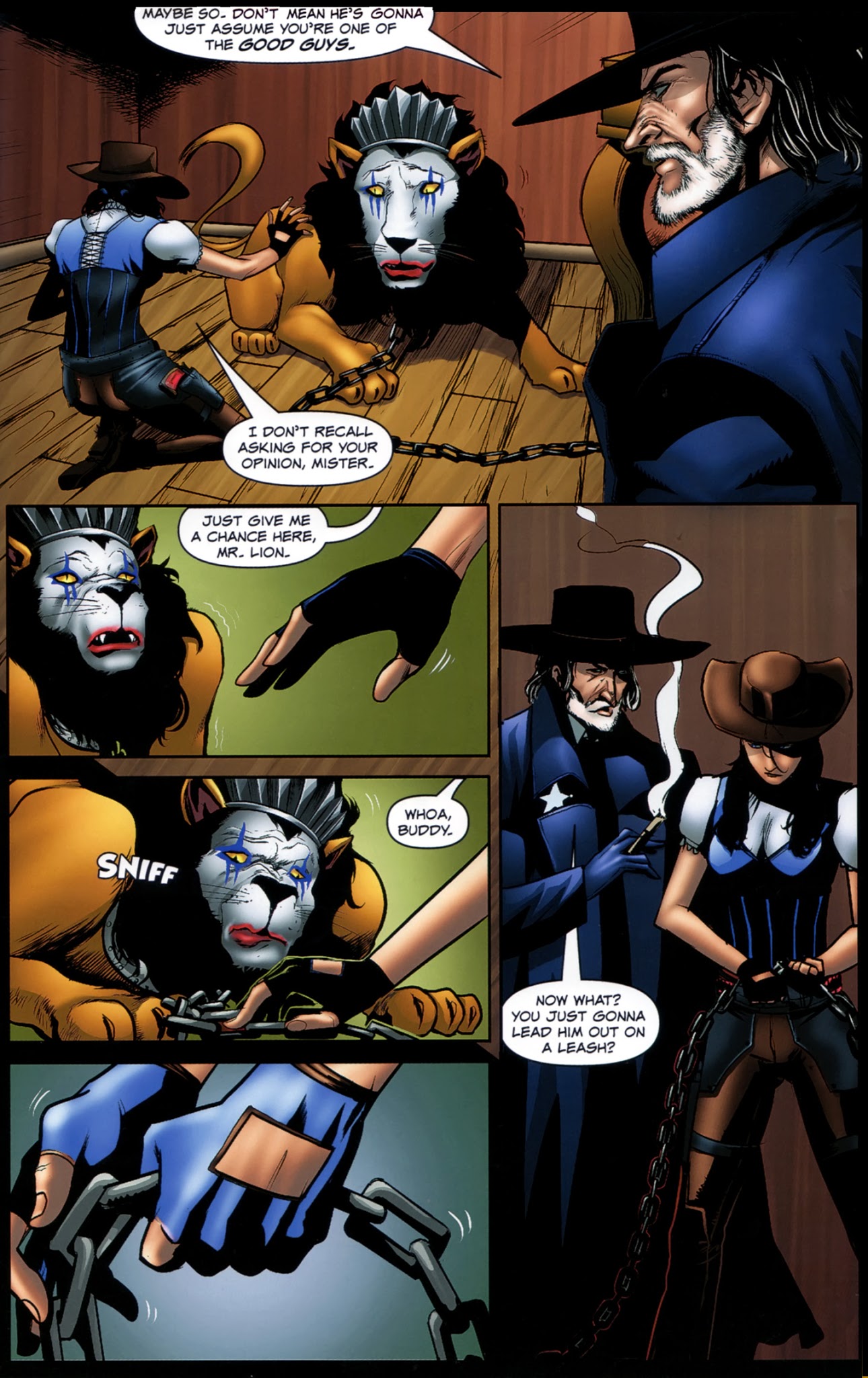 Read online The Legend of Oz: The Wicked West comic -  Issue #2 - 7