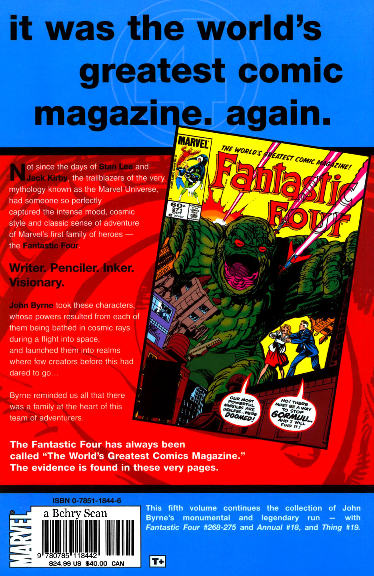 Read online Fantastic Four Visionaries: John Byrne comic -  Issue # TPB 5 - 250