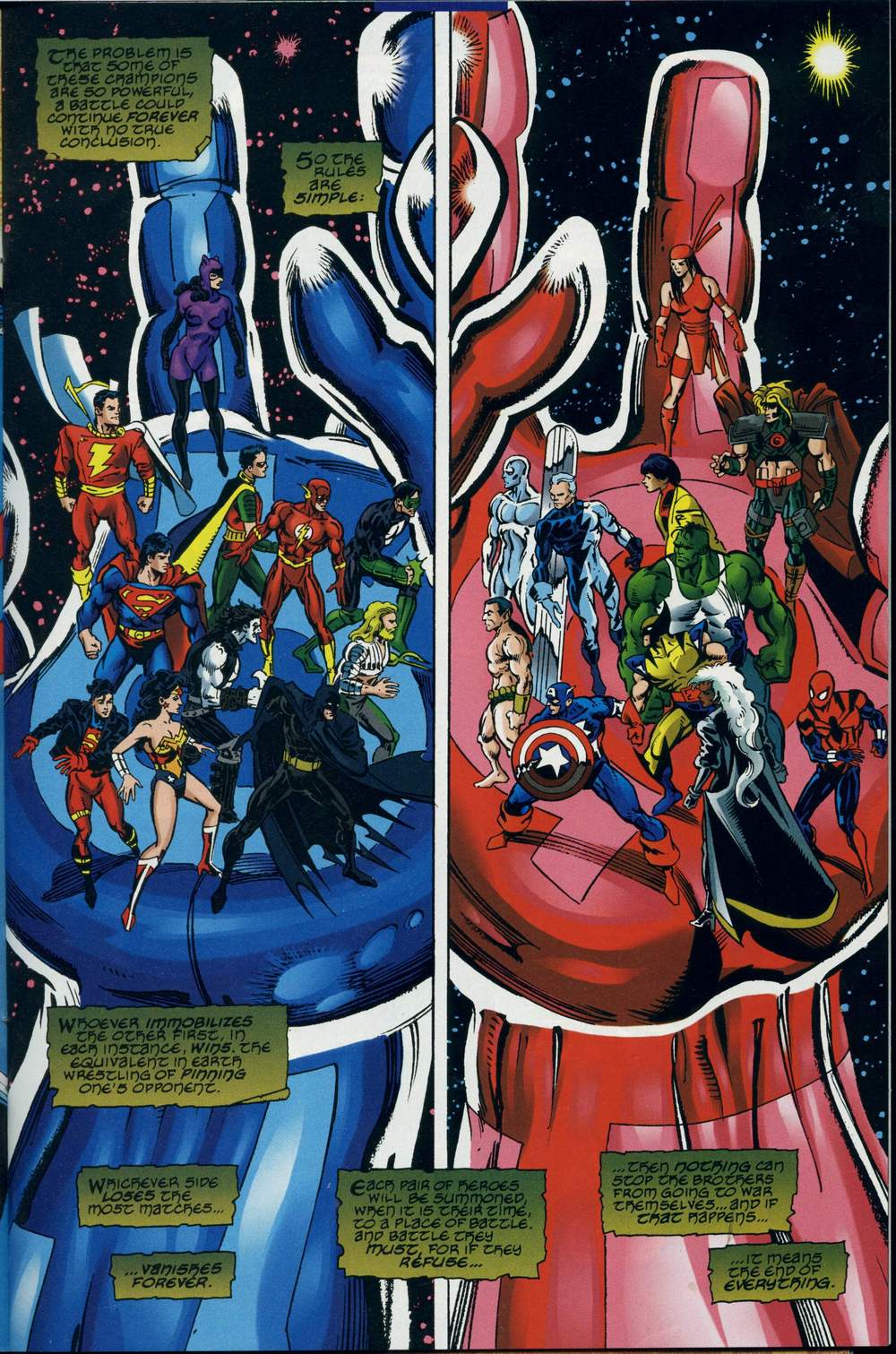 Read online DC Versus Marvel/Marvel Versus DC comic -  Issue #2 - 16