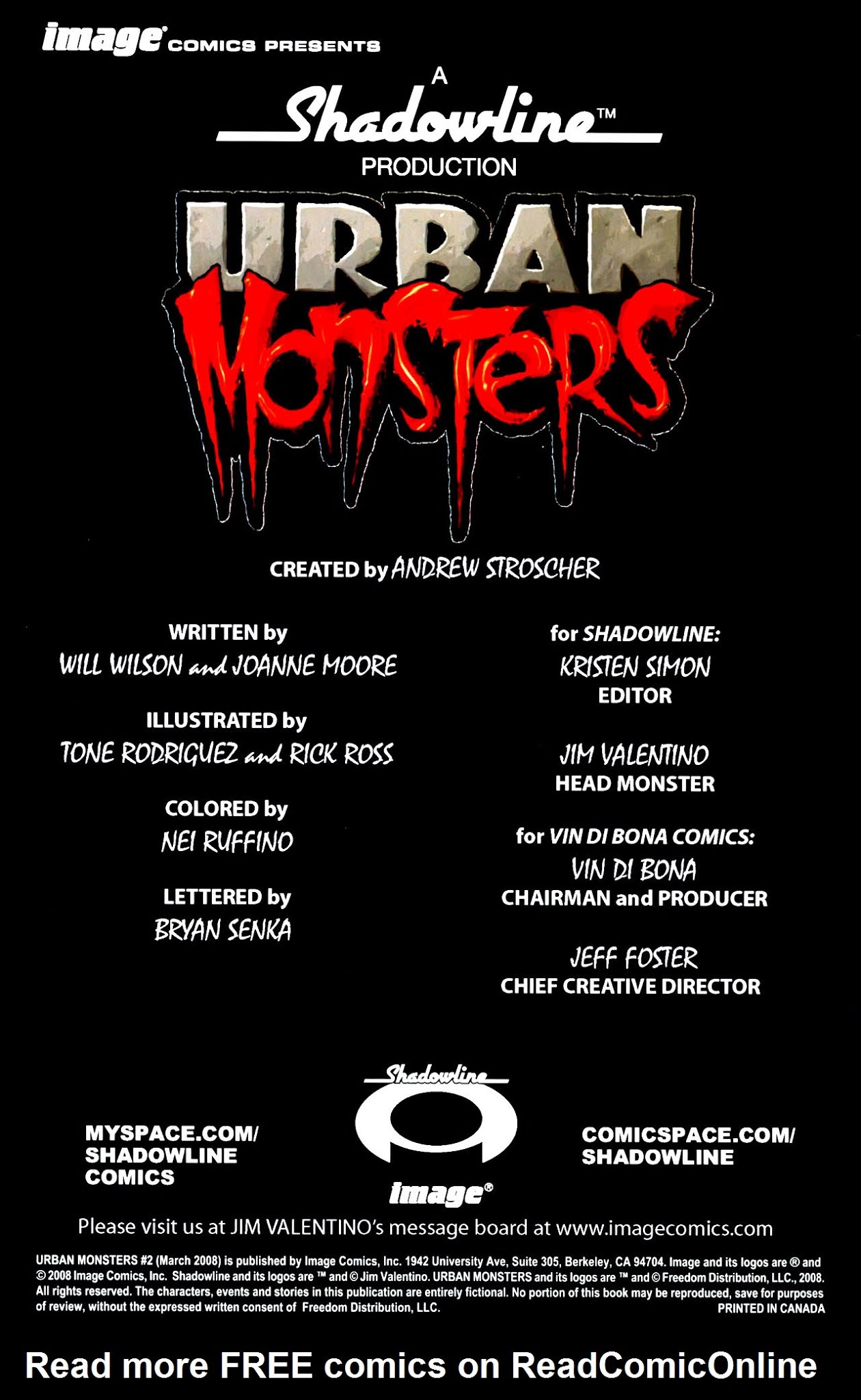 Read online Urban Monsters comic -  Issue #2 - 2