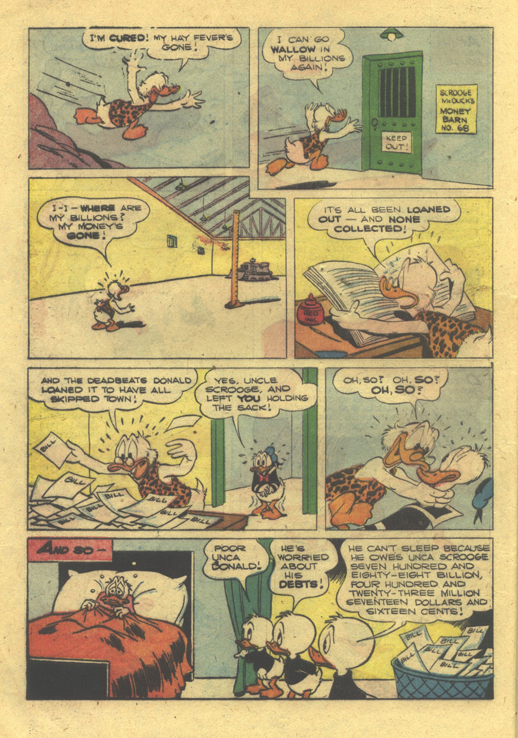 Read online Walt Disney's Comics and Stories comic -  Issue #124 - 12