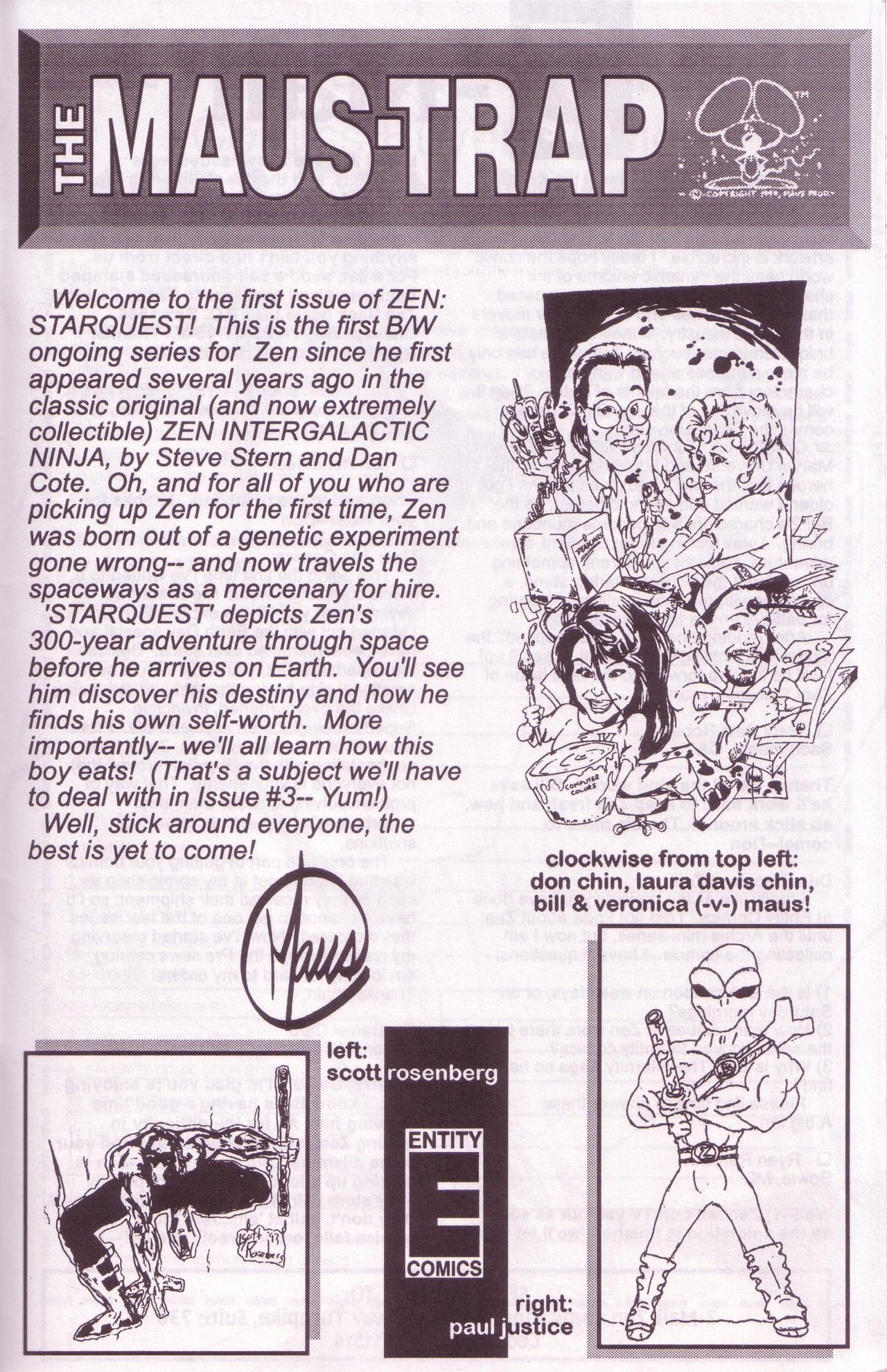 Read online Zen Intergalactic Ninja: Starquest comic -  Issue #1 - 27