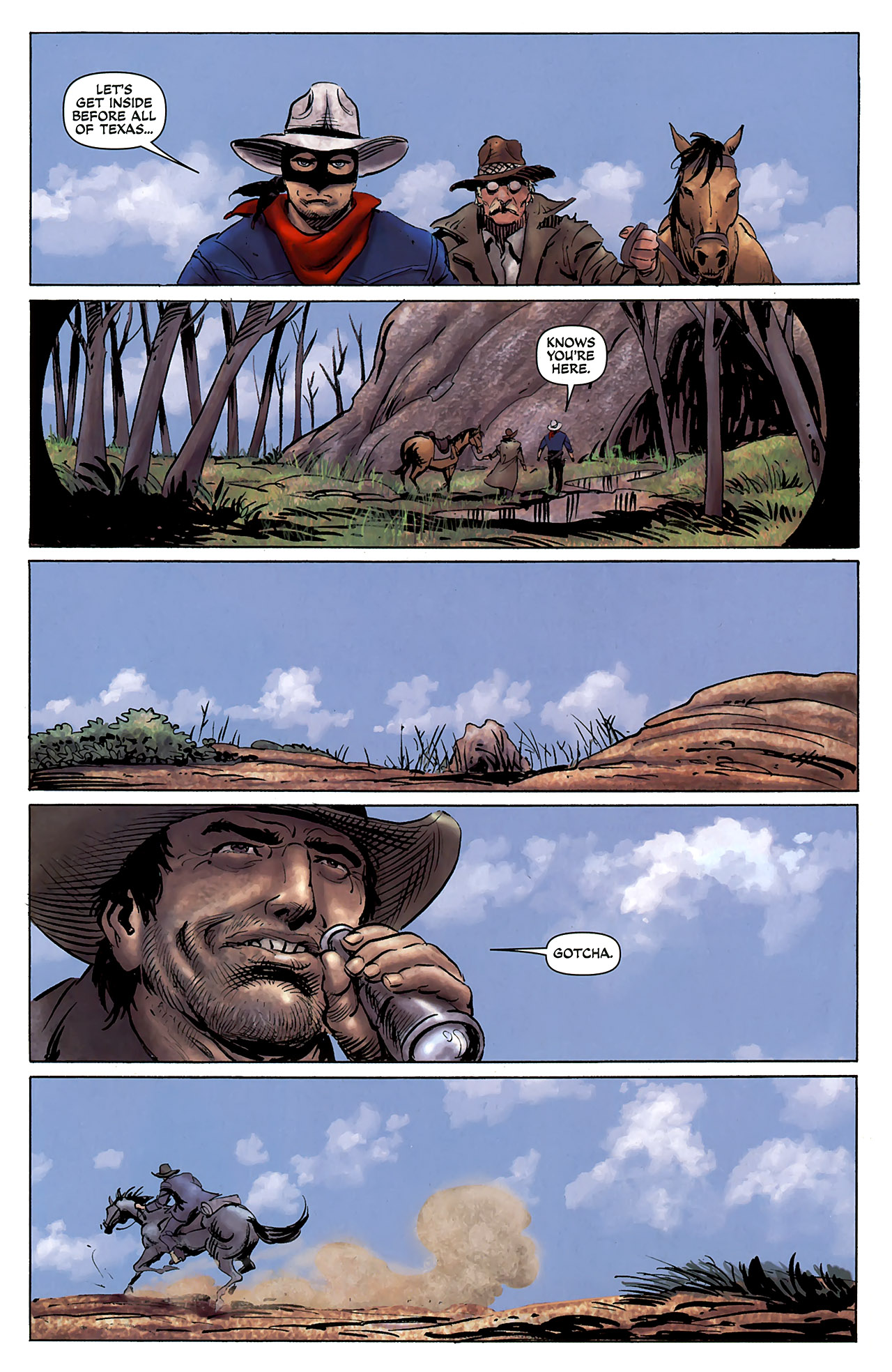 Read online The Lone Ranger (2006) comic -  Issue #20 - 8