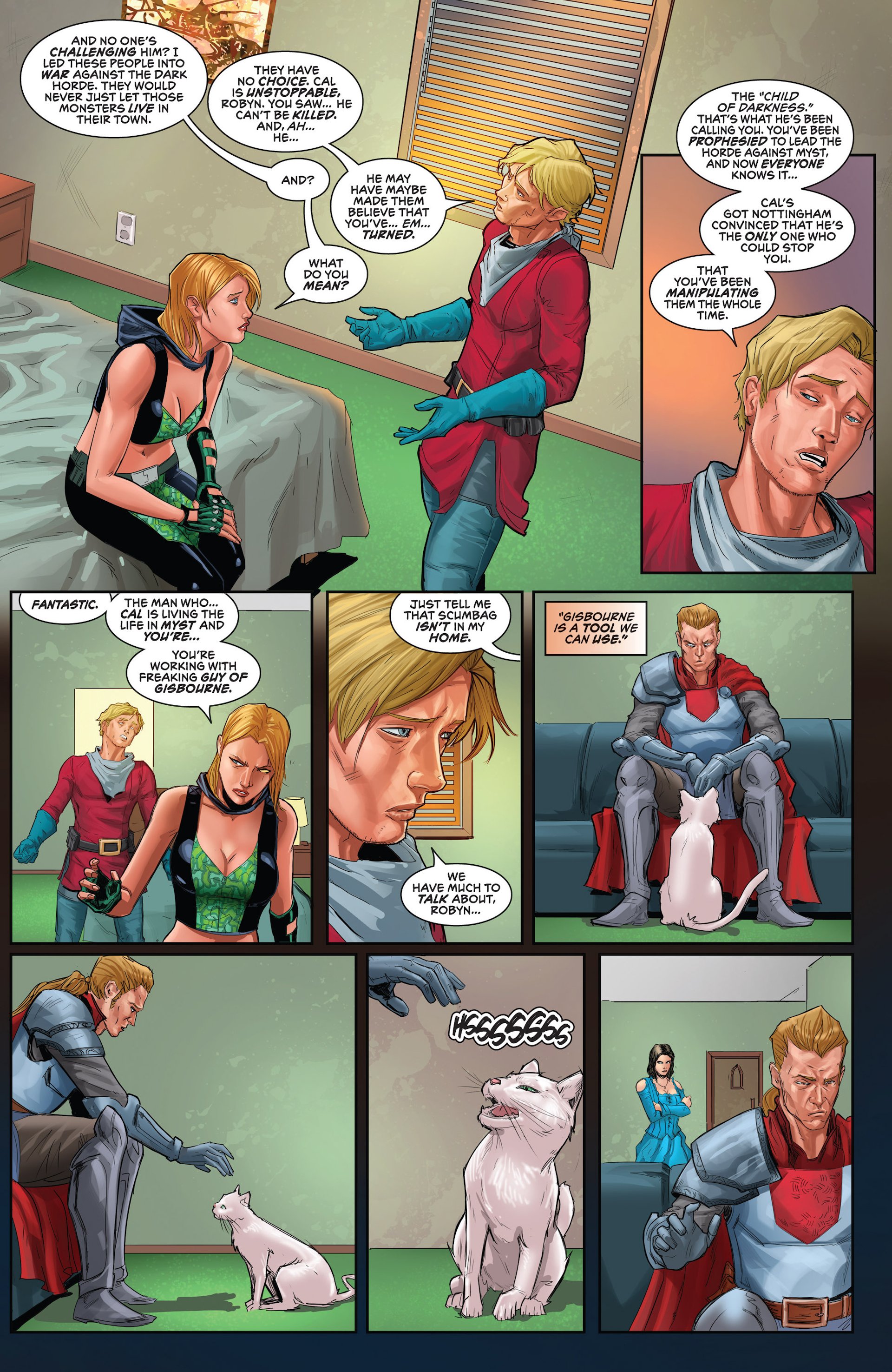 Read online Grimm Fairy Tales presents Robyn Hood: Legend comic -  Issue #1 - 20