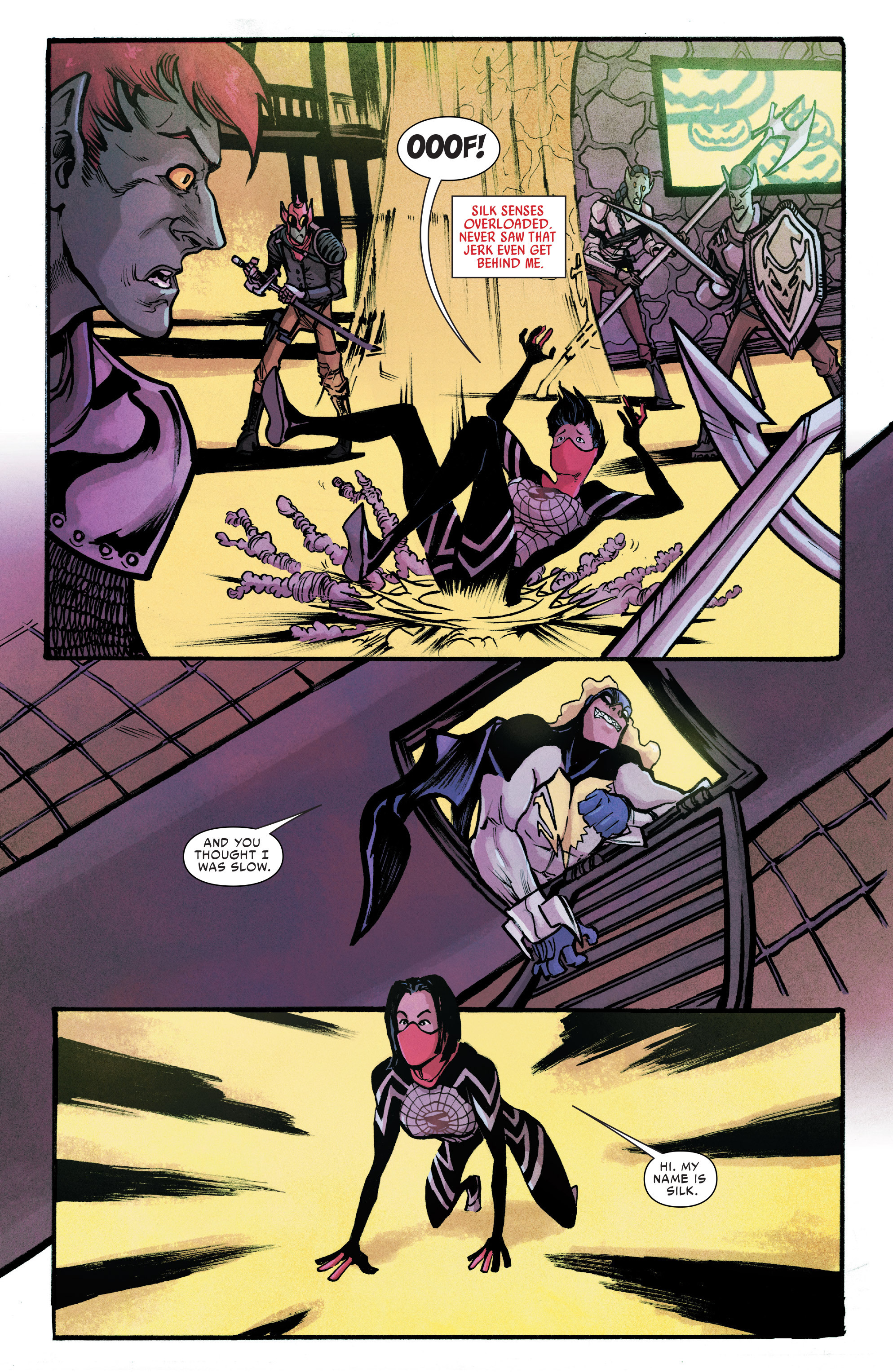 Read online Silk (2016) comic -  Issue #3 - 20
