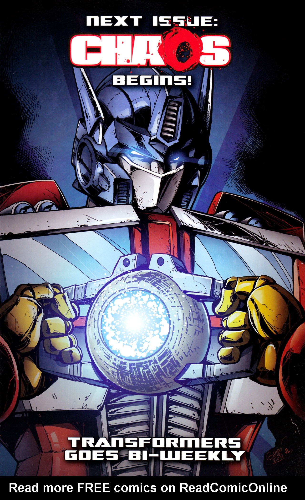 Read online The Transformers (2009) comic -  Issue #20 - 27