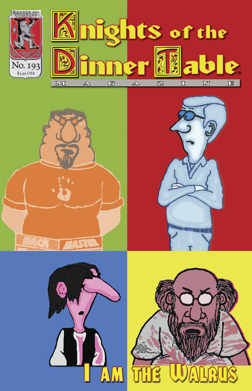 Read online Knights of the Dinner Table comic -  Issue #193 - 1