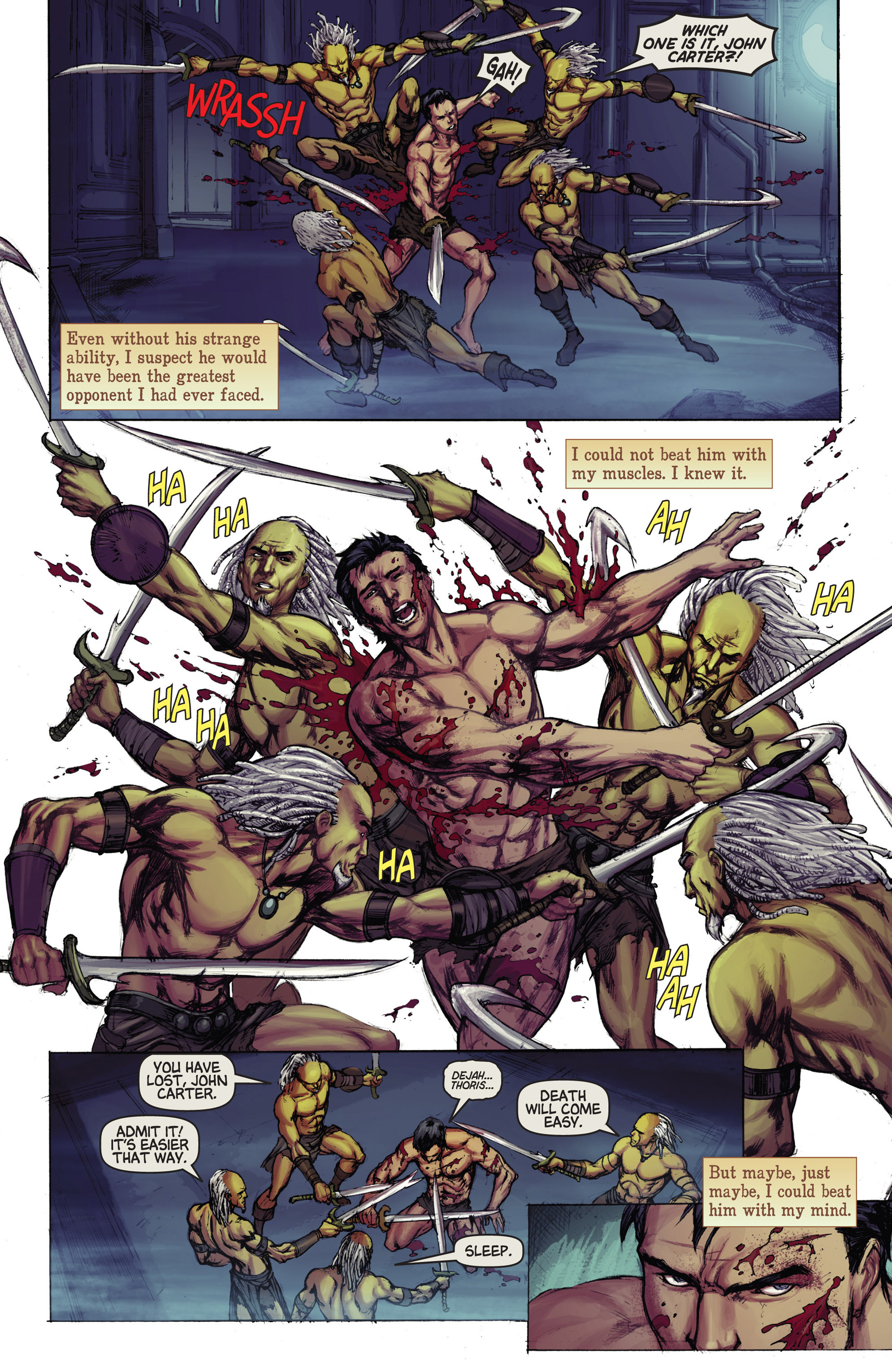 Read online Warlord of Mars comic -  Issue #24 - 22