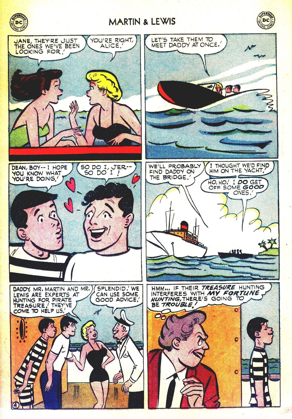 Read online The Adventures of Dean Martin and Jerry Lewis comic -  Issue #16 - 16