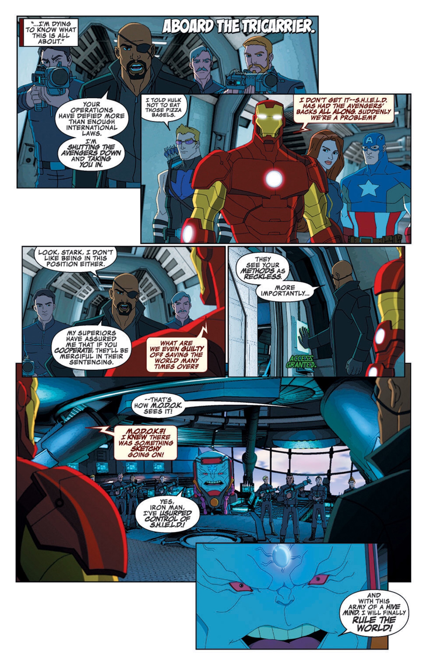 Read online Marvel Universe Avengers Assemble Season 2 comic -  Issue #8 - 8