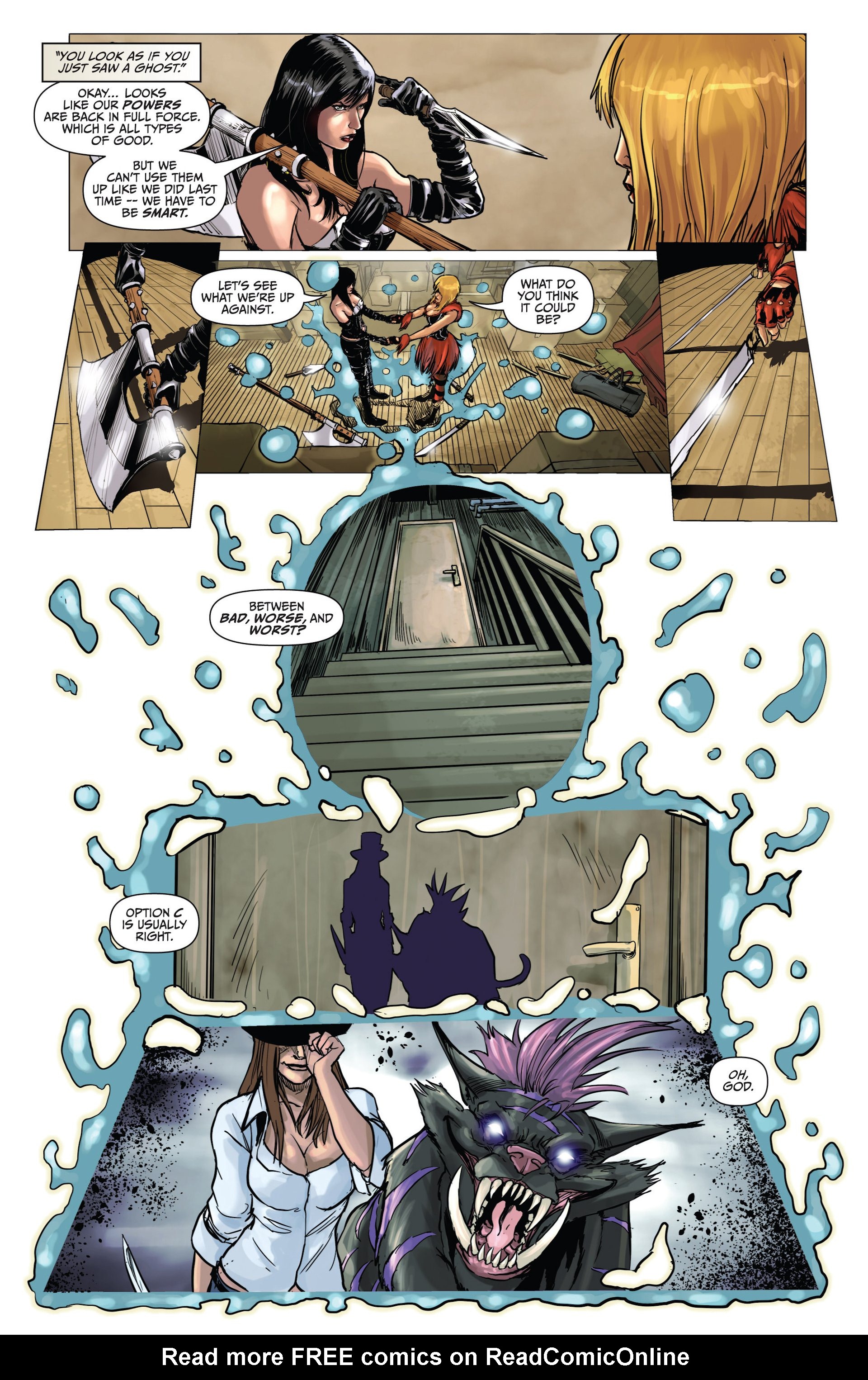 Read online Grimm Fairy Tales presents Wonderland comic -  Issue #19 - 11