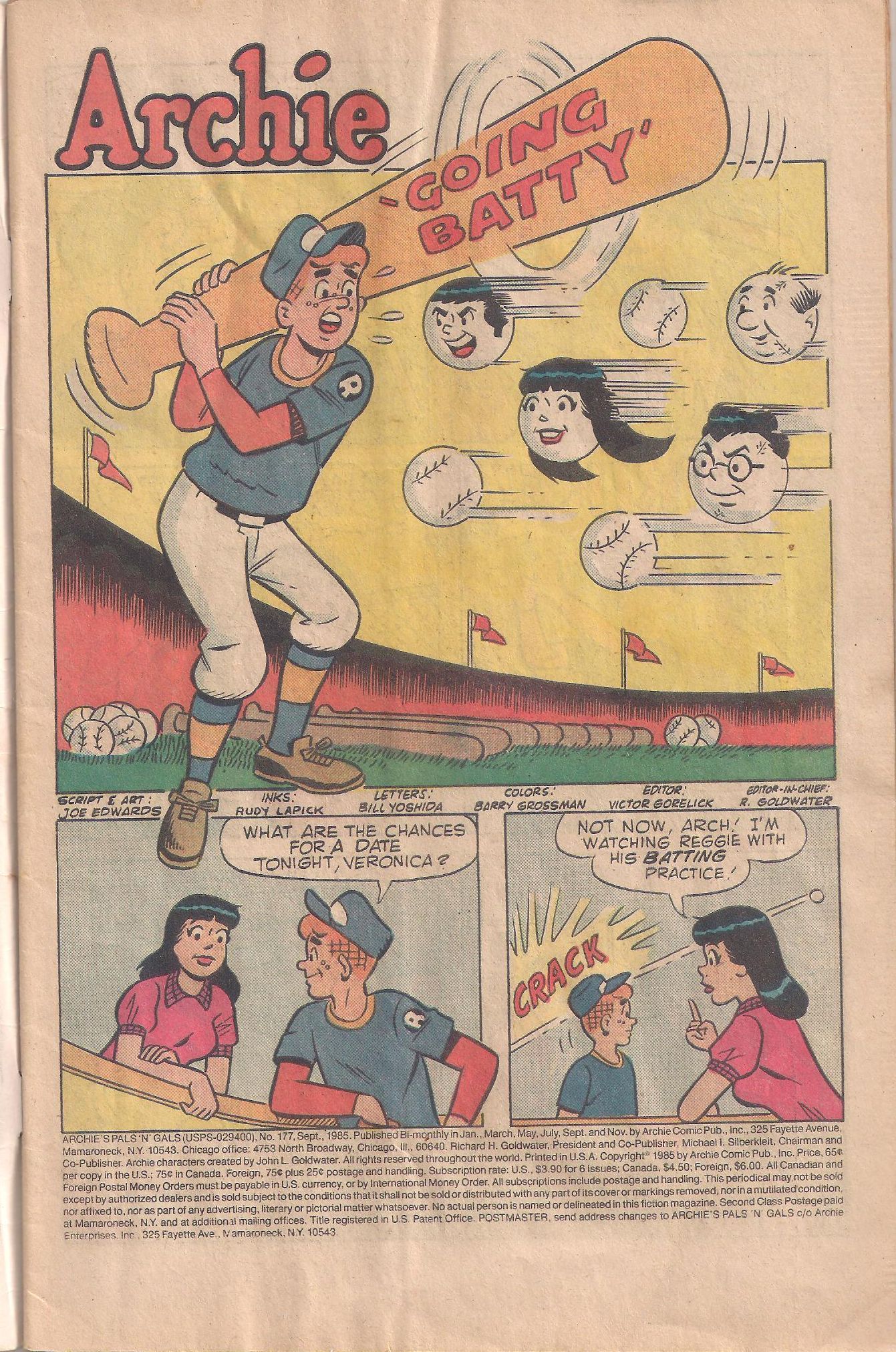 Read online Archie's Pals 'N' Gals (1952) comic -  Issue #177 - 3
