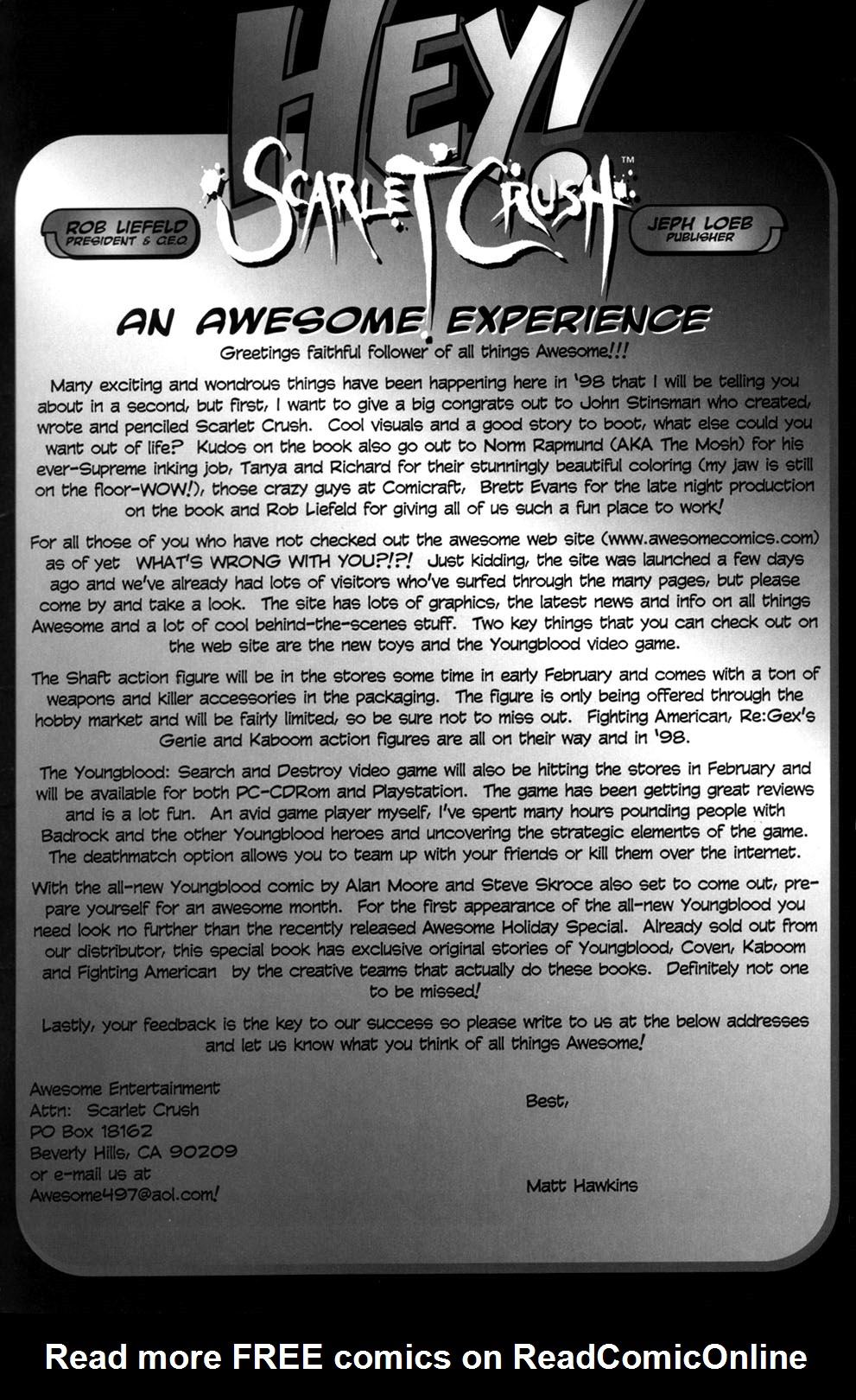 Read online Scarlet Crush comic -  Issue #1 - 26