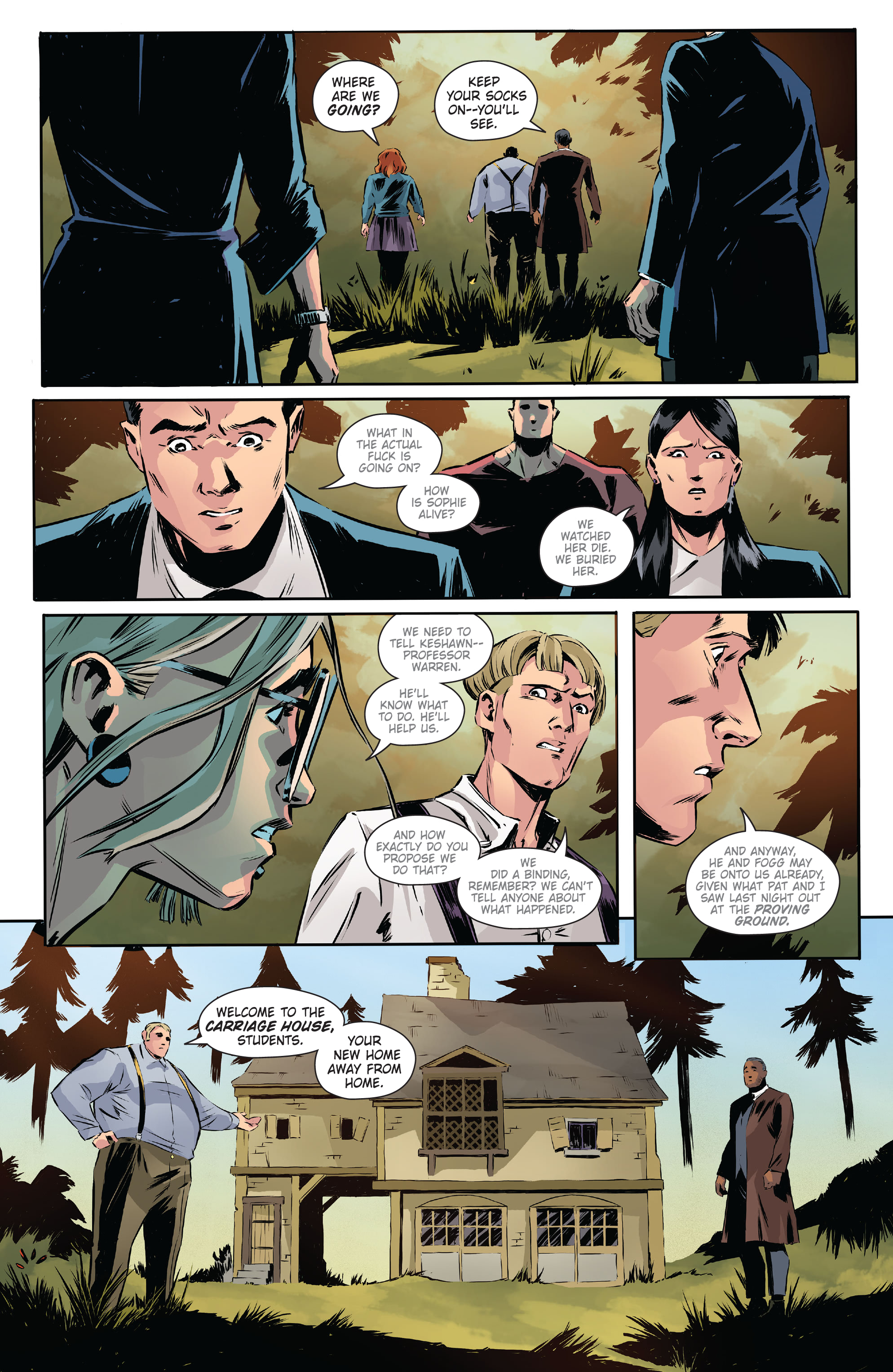 Read online The Magicians comic -  Issue #3 - 3