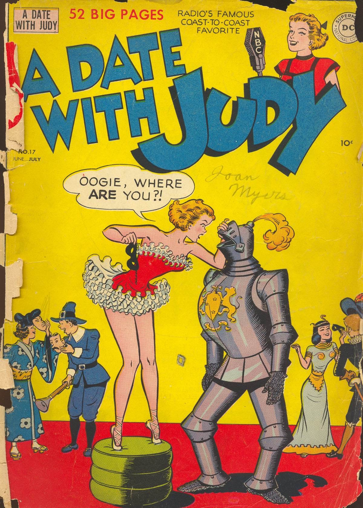 Read online A Date with Judy comic -  Issue #17 - 1