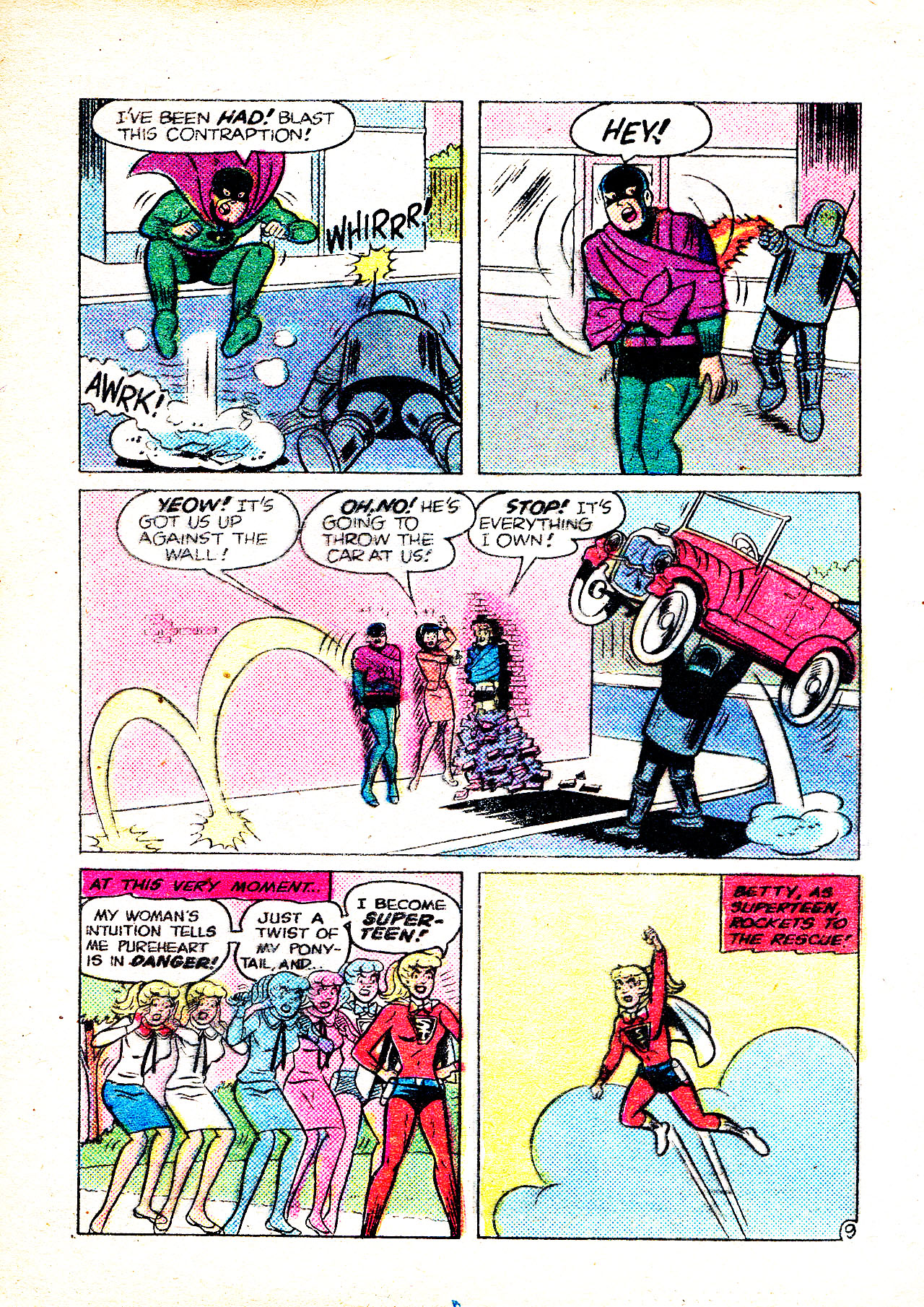 Read online Captain Hero Comics Digest Magazine comic -  Issue # TPB - 109