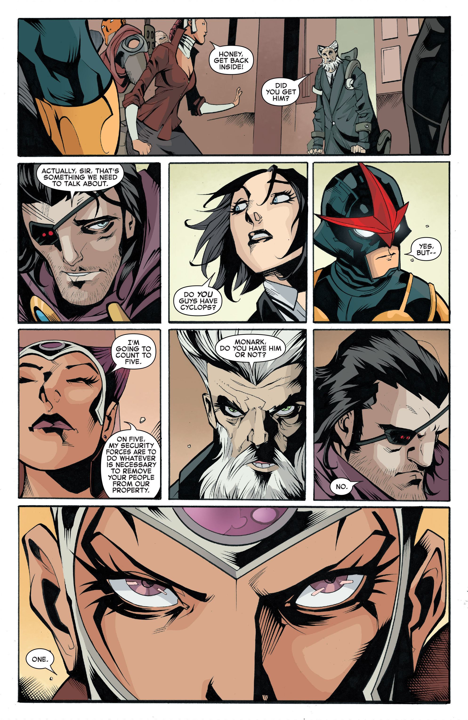 Read online Uncanny X-Men/Iron Man/Nova: No End In Sight comic -  Issue # TPB - 74