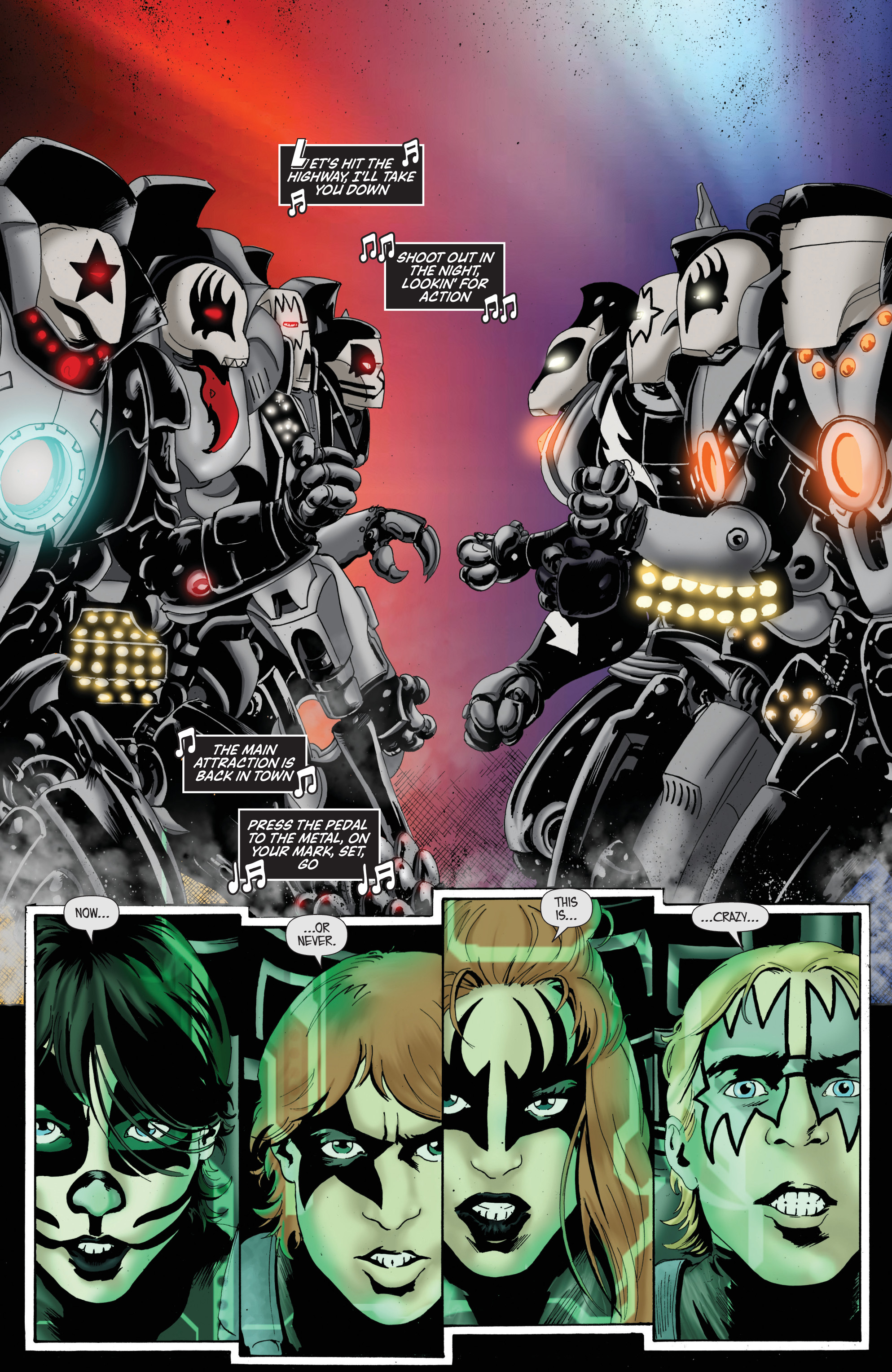 Read online KISS comic -  Issue #4 - 19