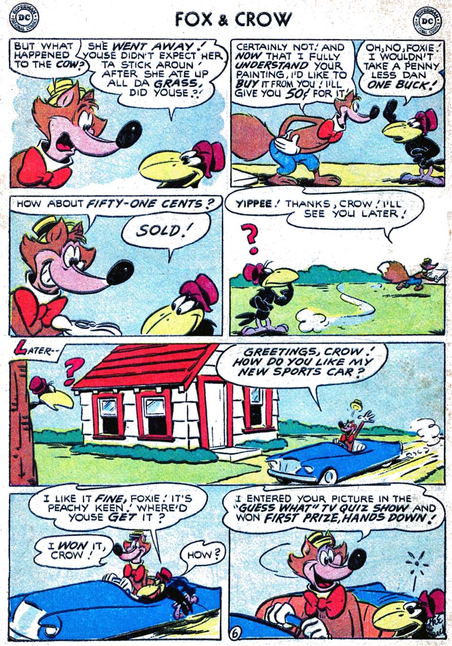 Read online The Fox and the Crow comic -  Issue #31 - 32