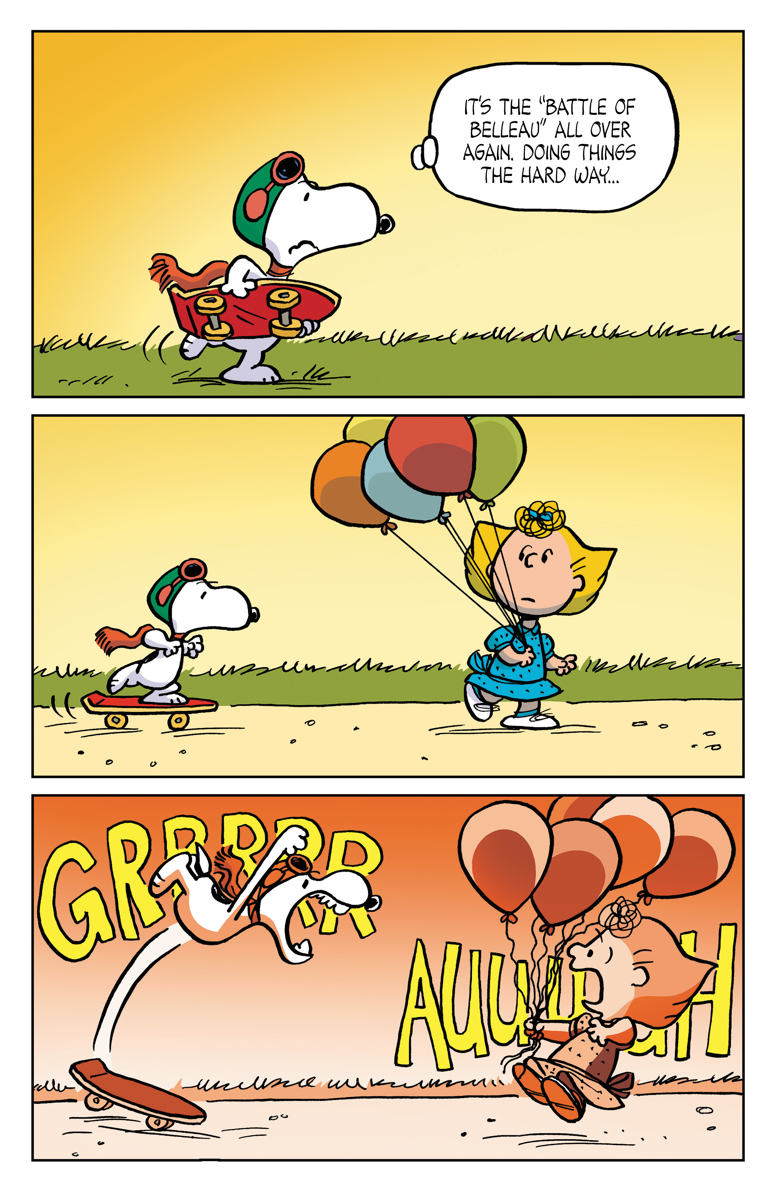 Read online Peanuts: Where Beagles Dare! comic -  Issue # Full - 31