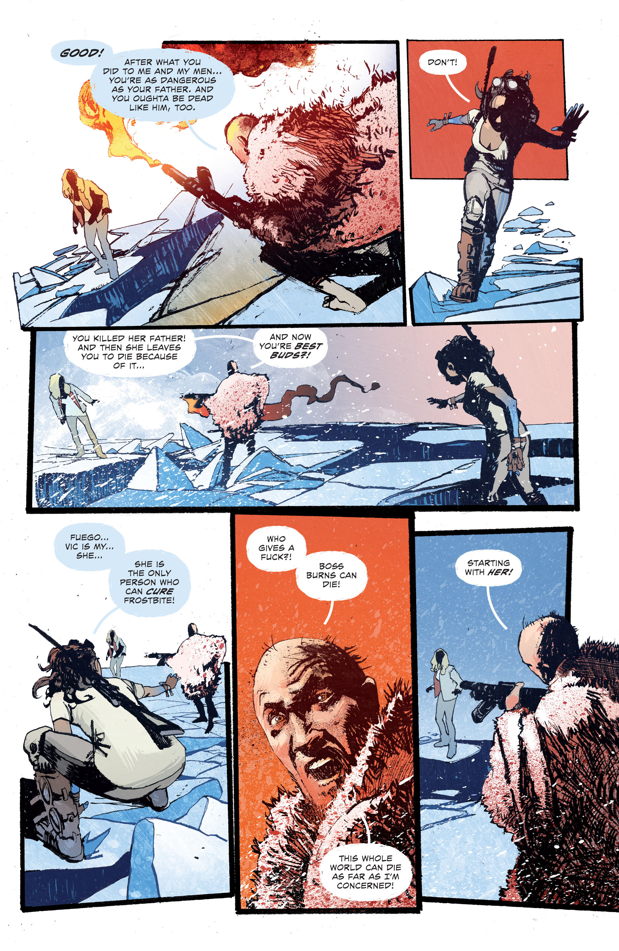 Read online Frostbite comic -  Issue #6 - 7